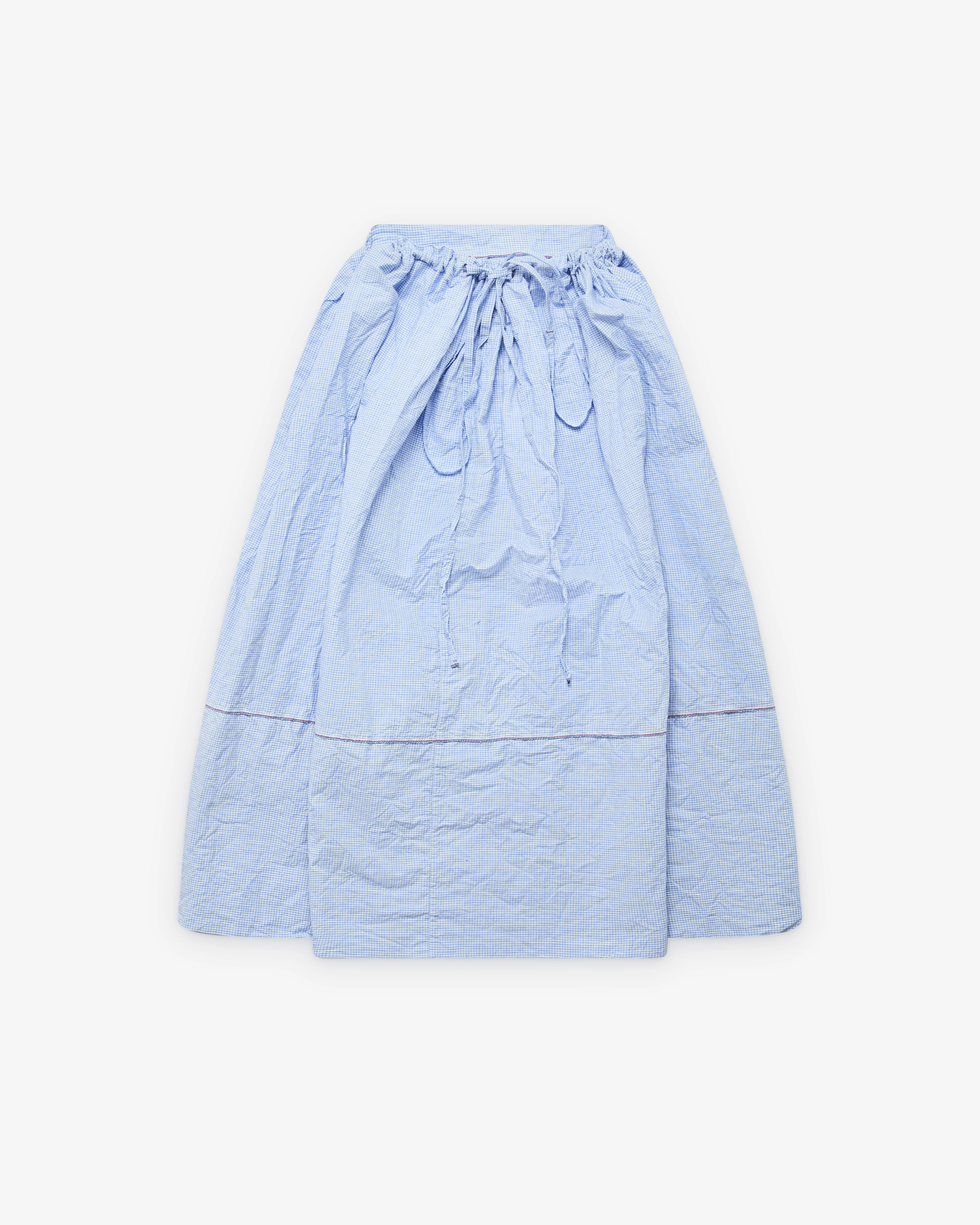Daniela Gregis - Women's Gingham Skirt - (Blue)