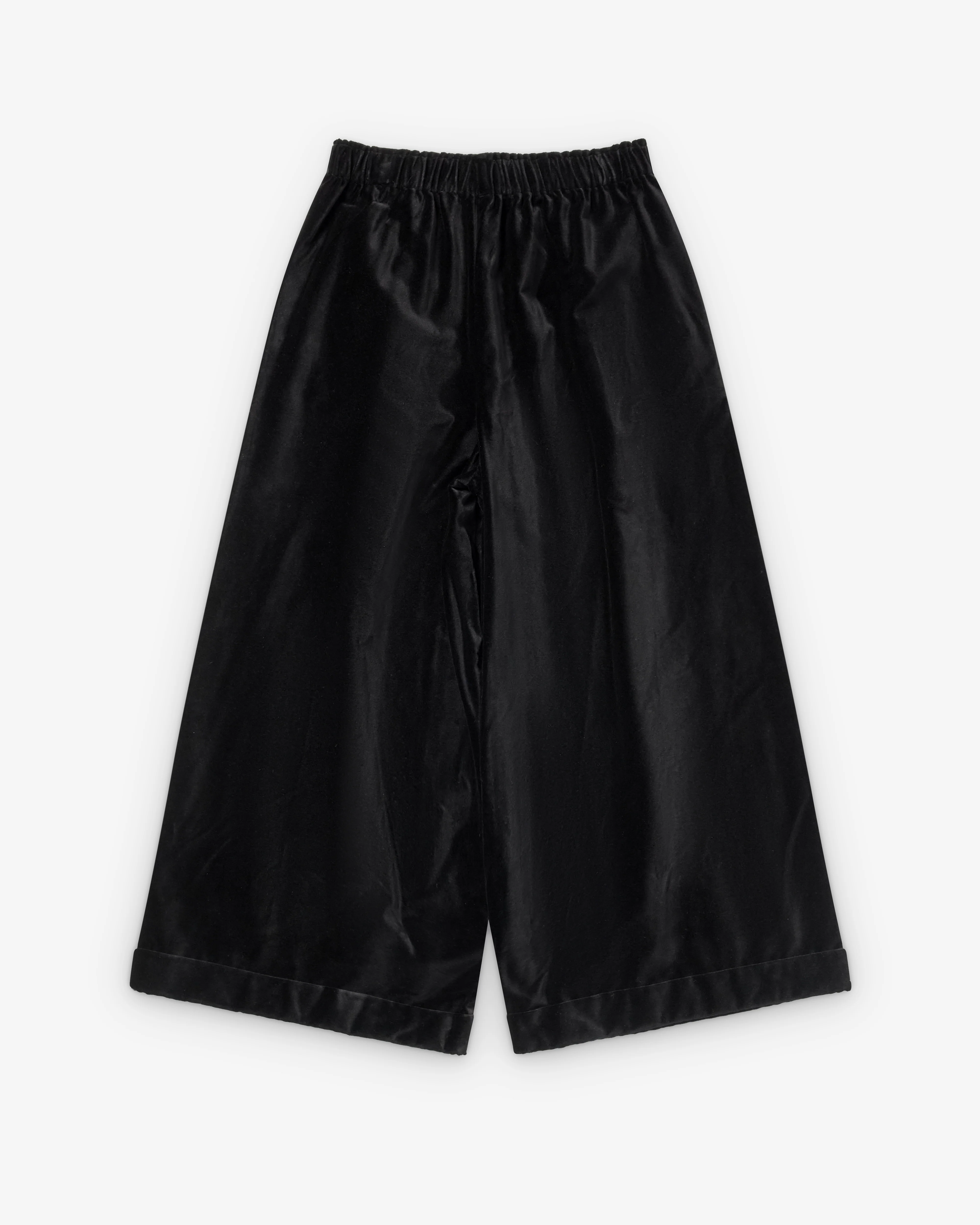 Daniela Gregis - Women's Wide Leg Trousers - (Black) - Image 2