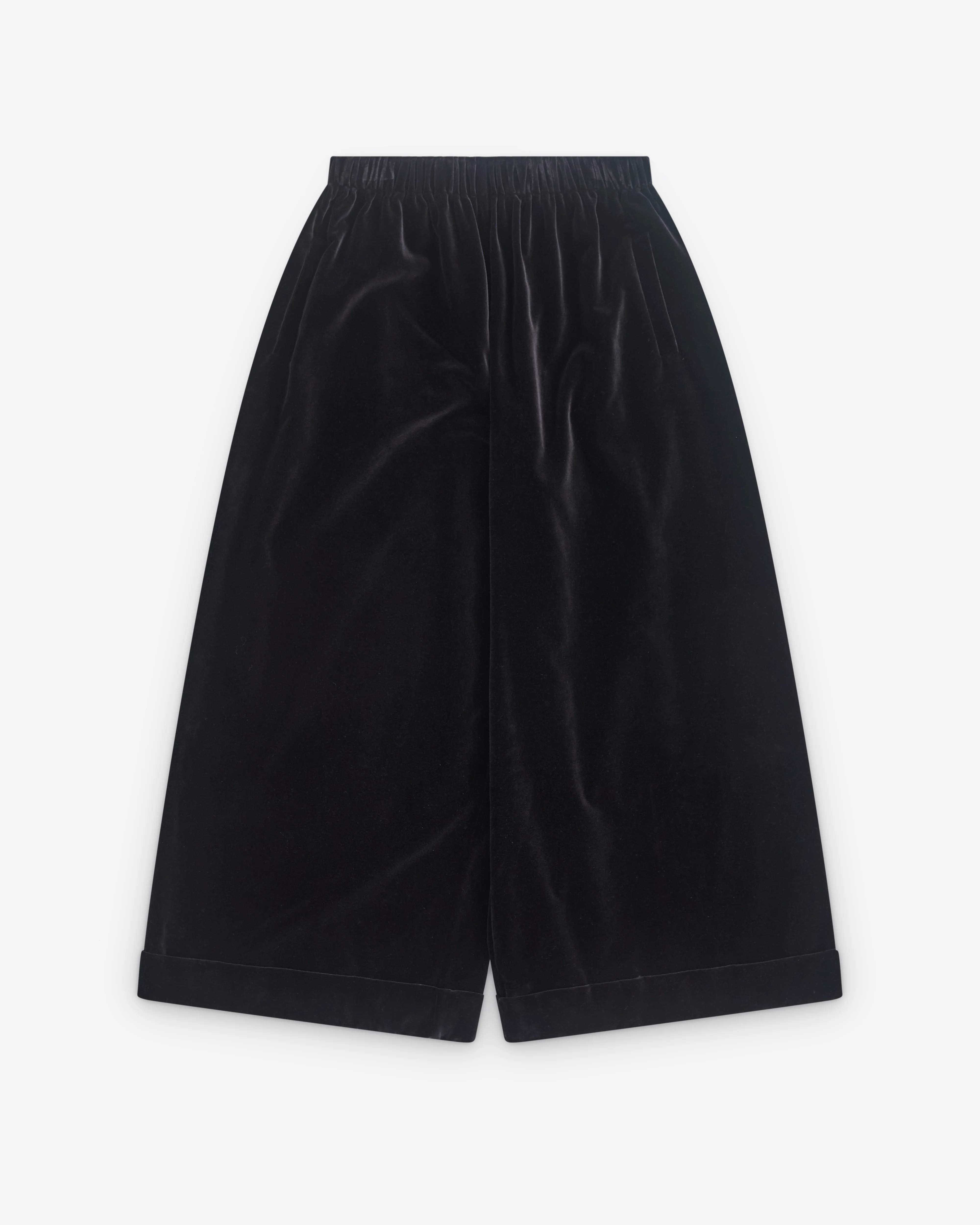 Daniela Gregis - Women’s Wide Leg Trousers - (Black)