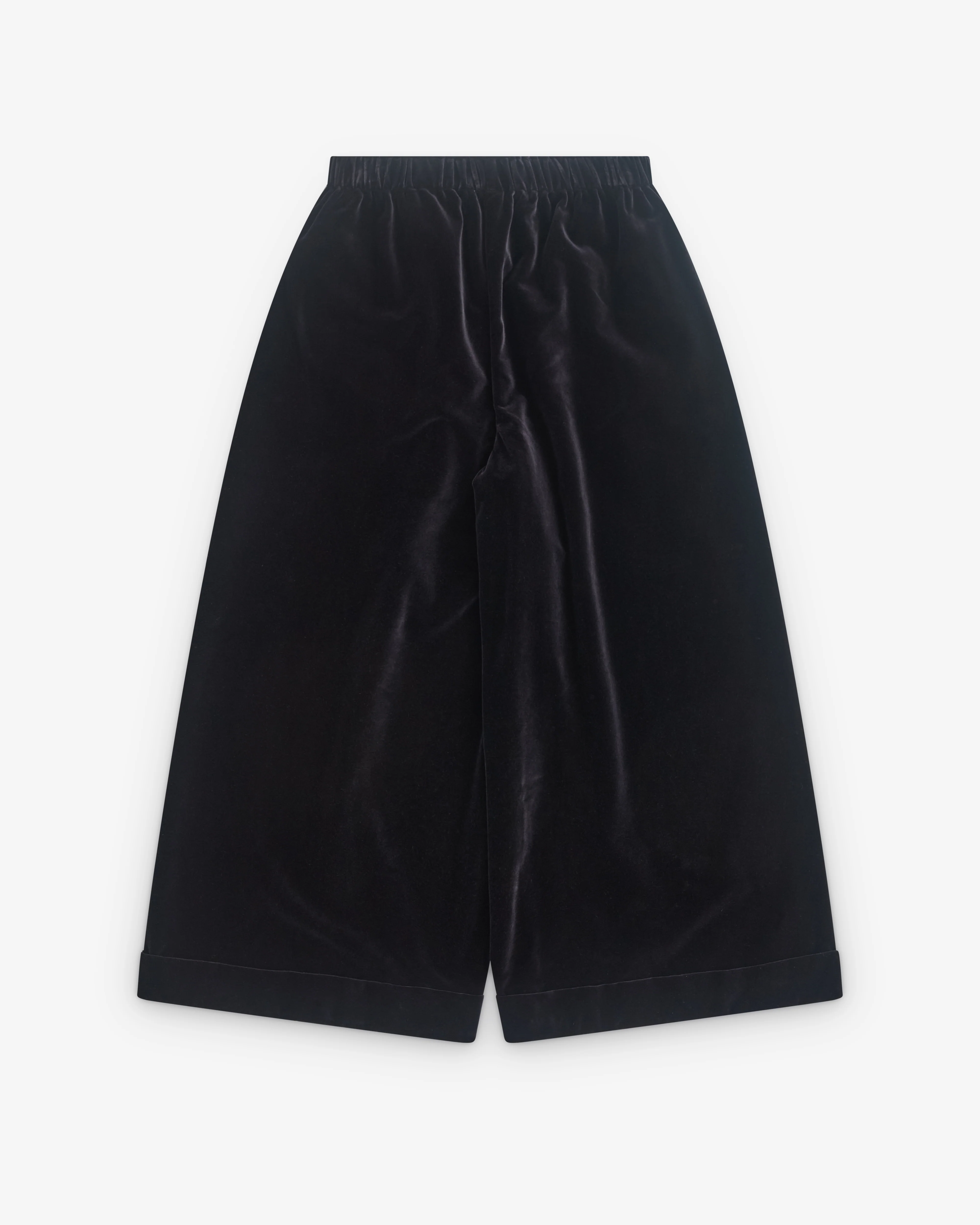Daniela Gregis - Women’s Wide Leg Trousers - (Black) - Image 2