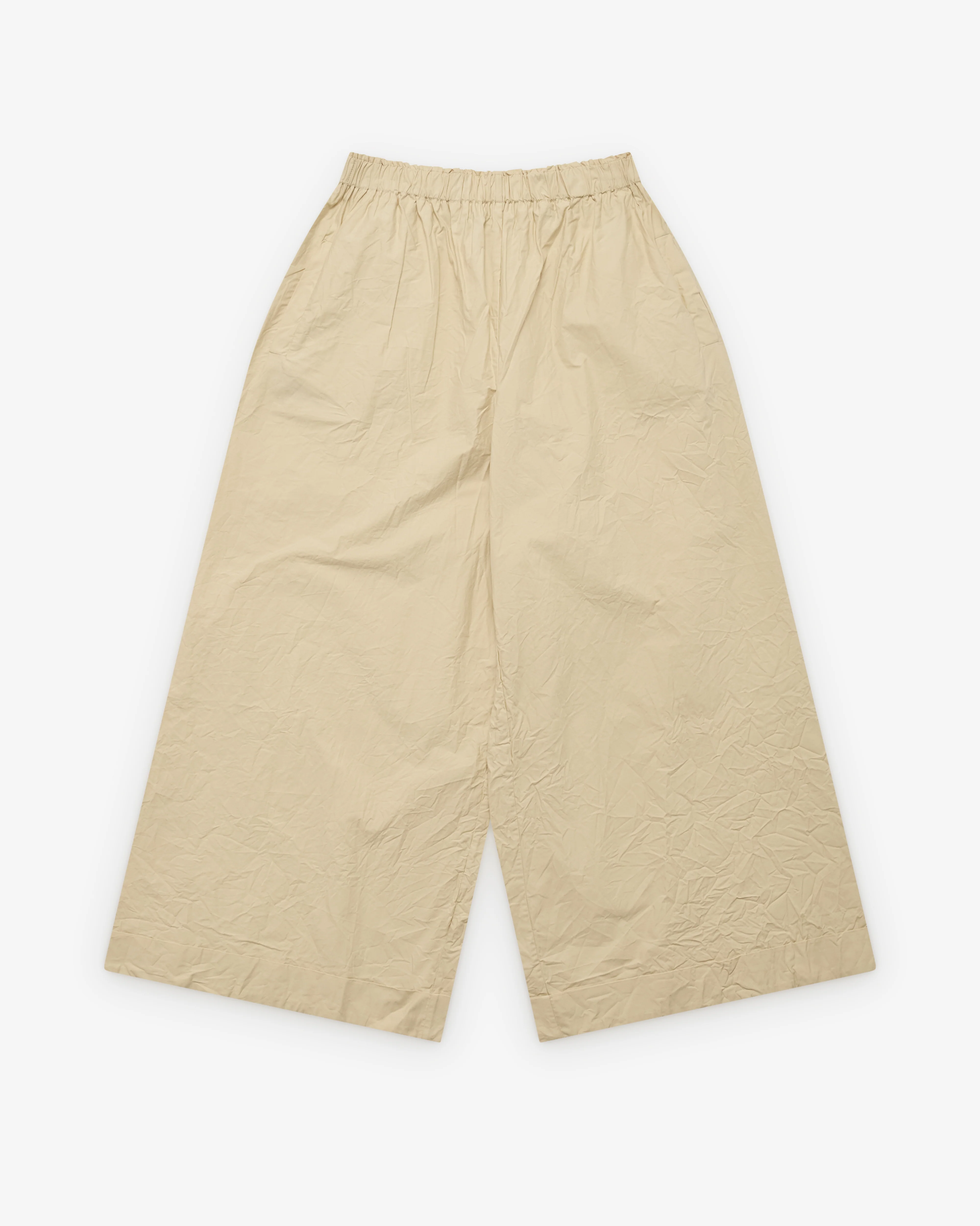 Daniela Gregis - Women's Poplin Trousers - (Ivory)