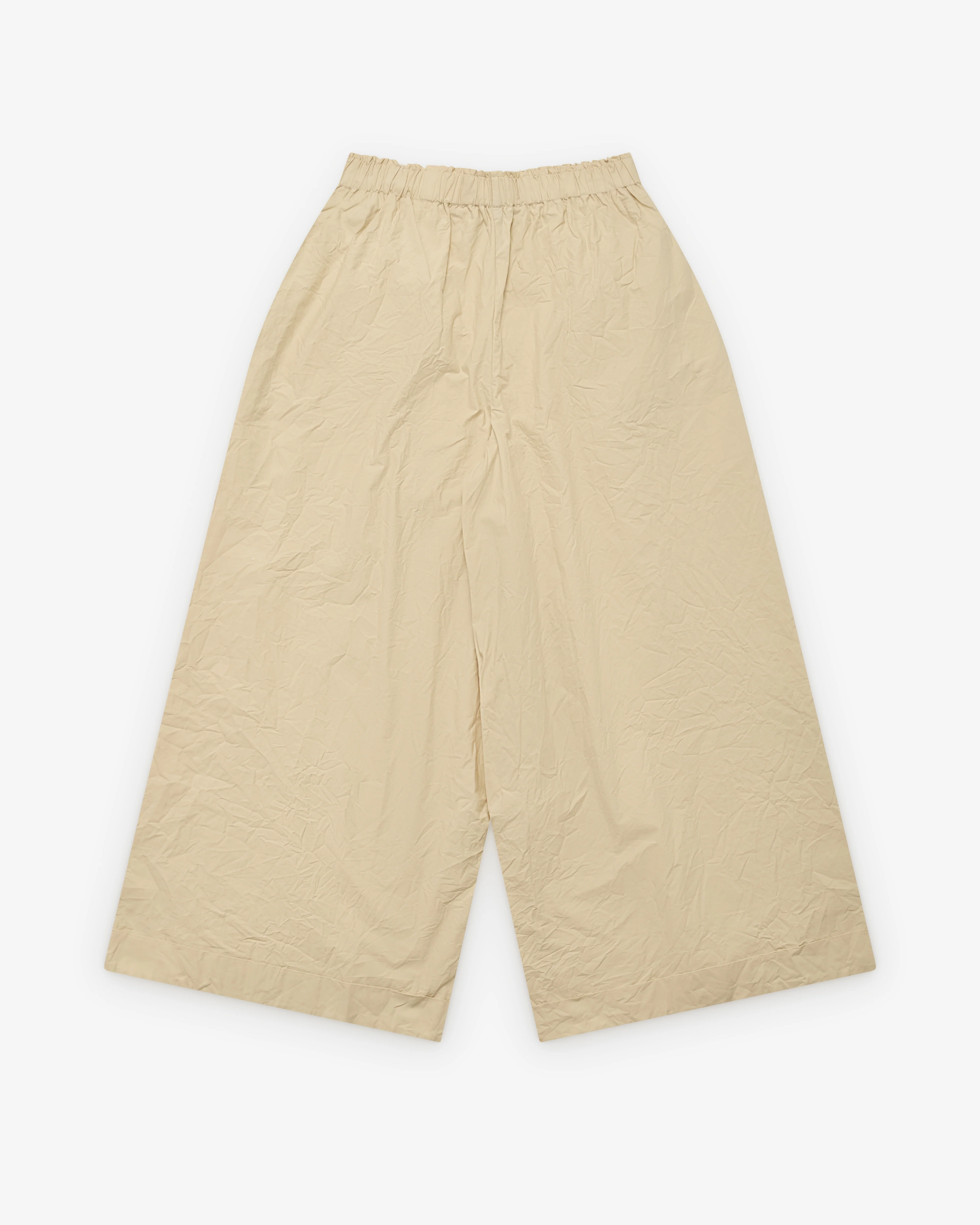 Daniela Gregis - Women's Poplin Trousers - (Ivory) - Image 2