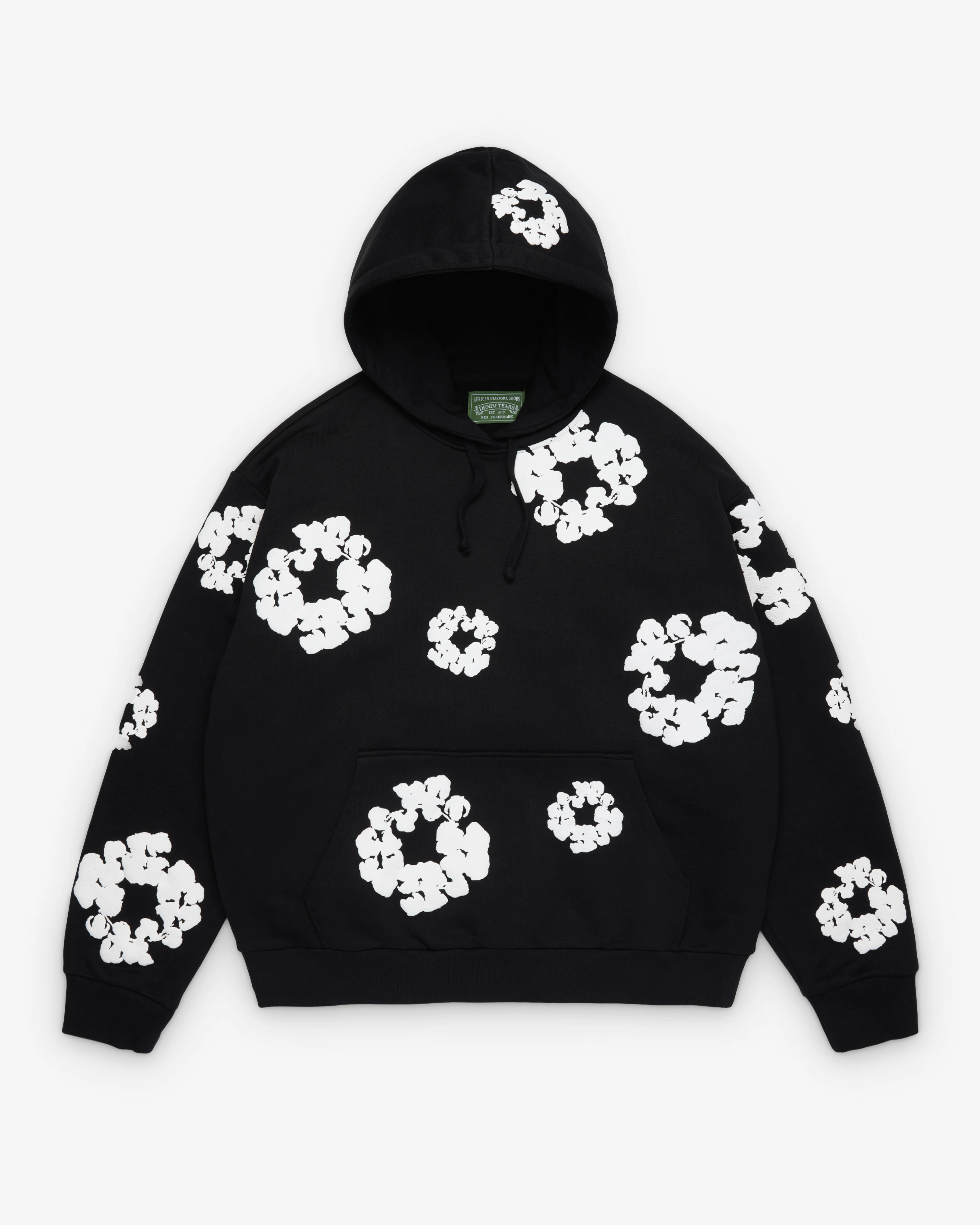 Denim Tears - Men's Cotton Wreath Hoodie - (Black)