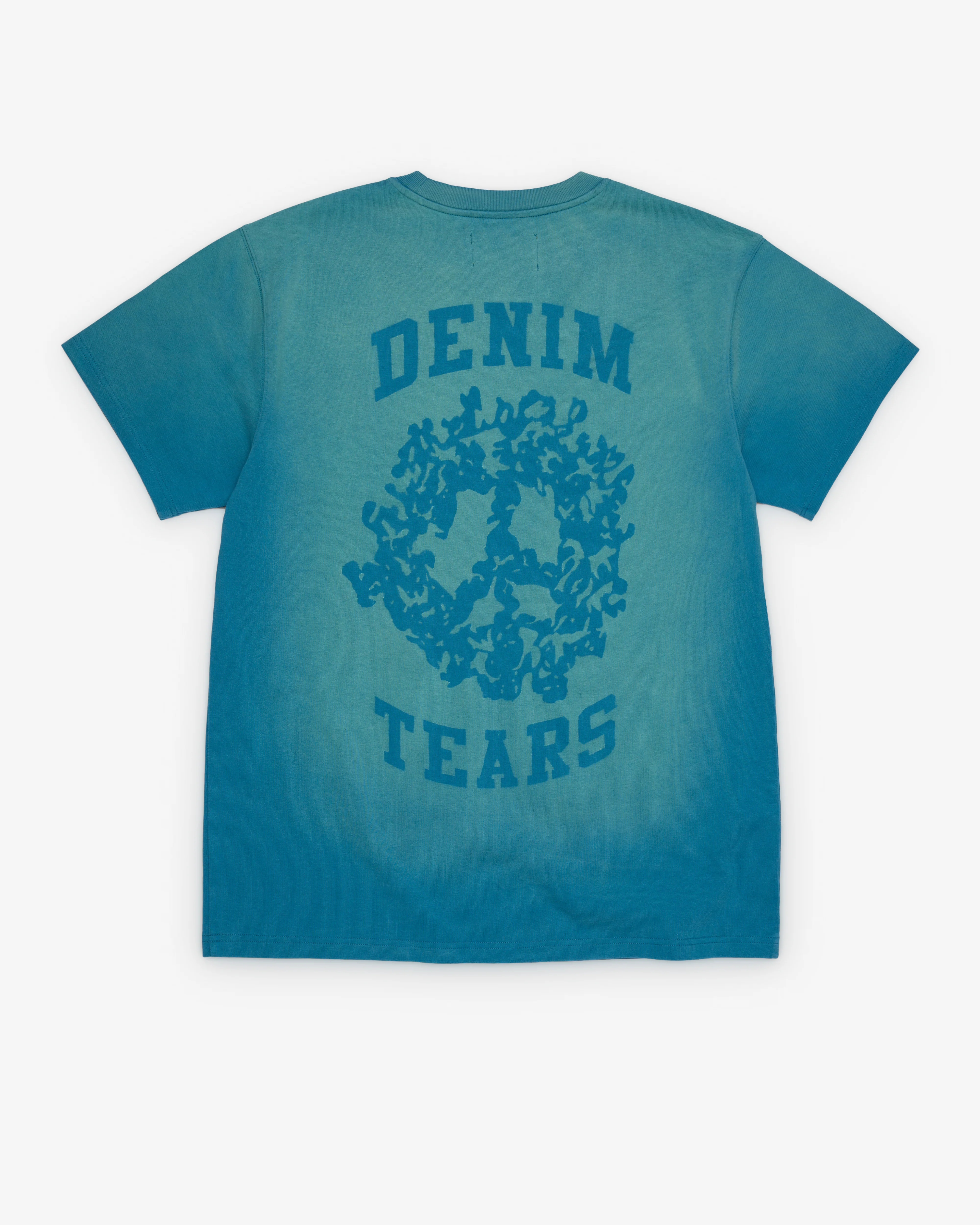 Denim Tears - Men's Denim U Knockout Tee - (Light Blue) - Image 2