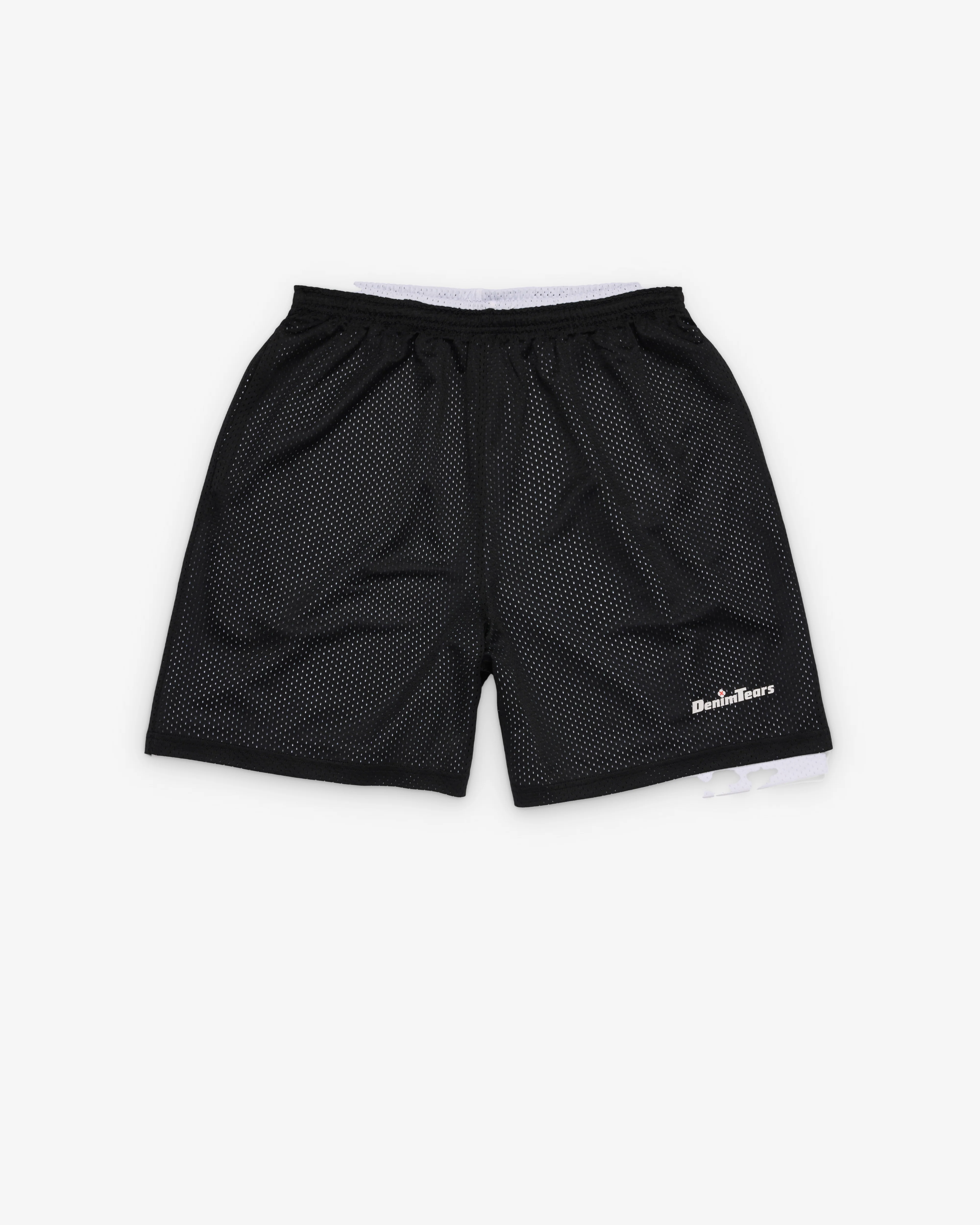 Denim Tears - Men's Dt Sport Double Layer Mesh Short - (Black)