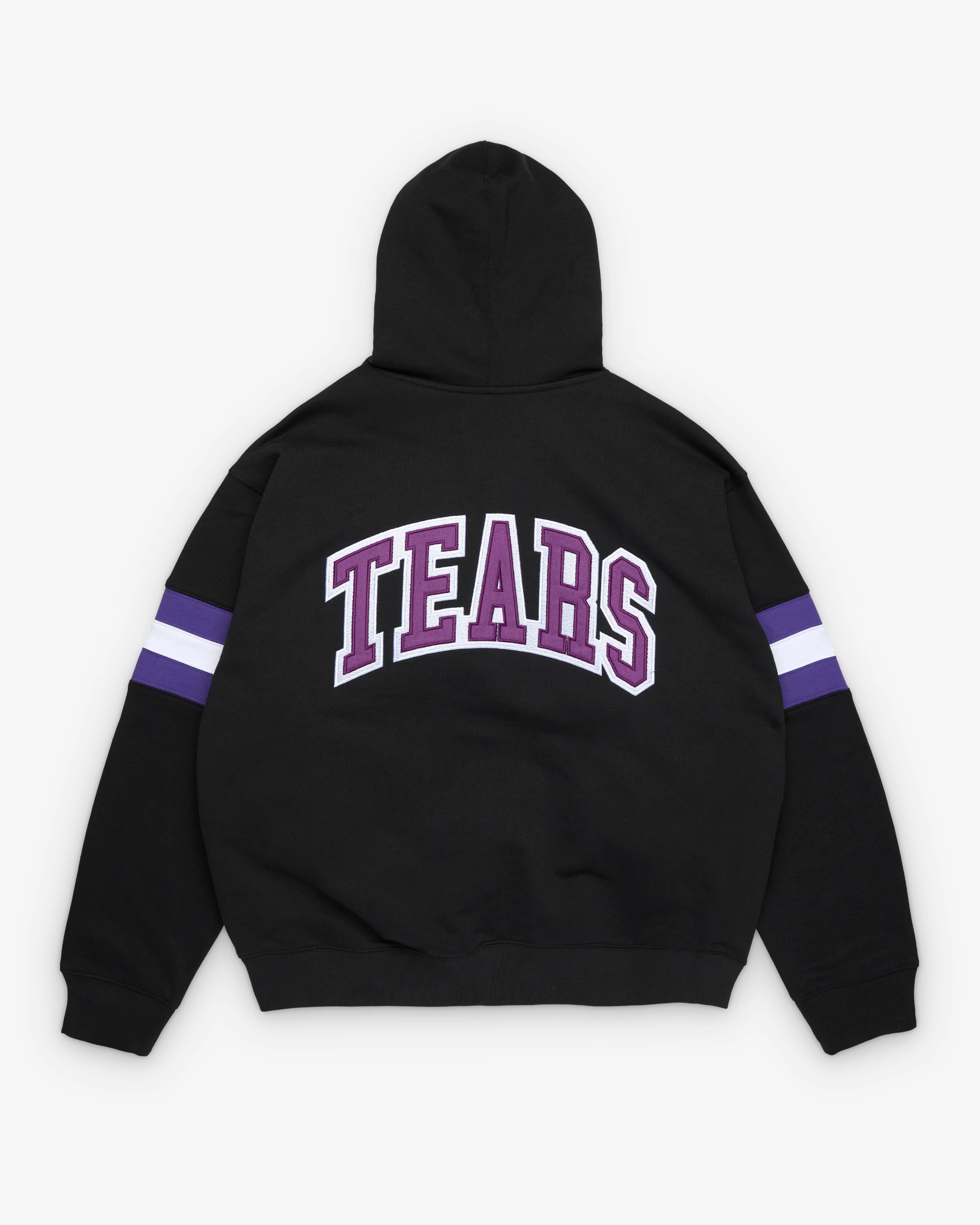 Denim Tears - Men's DT Stripe Zip Hoodie - (Black) - Image 2