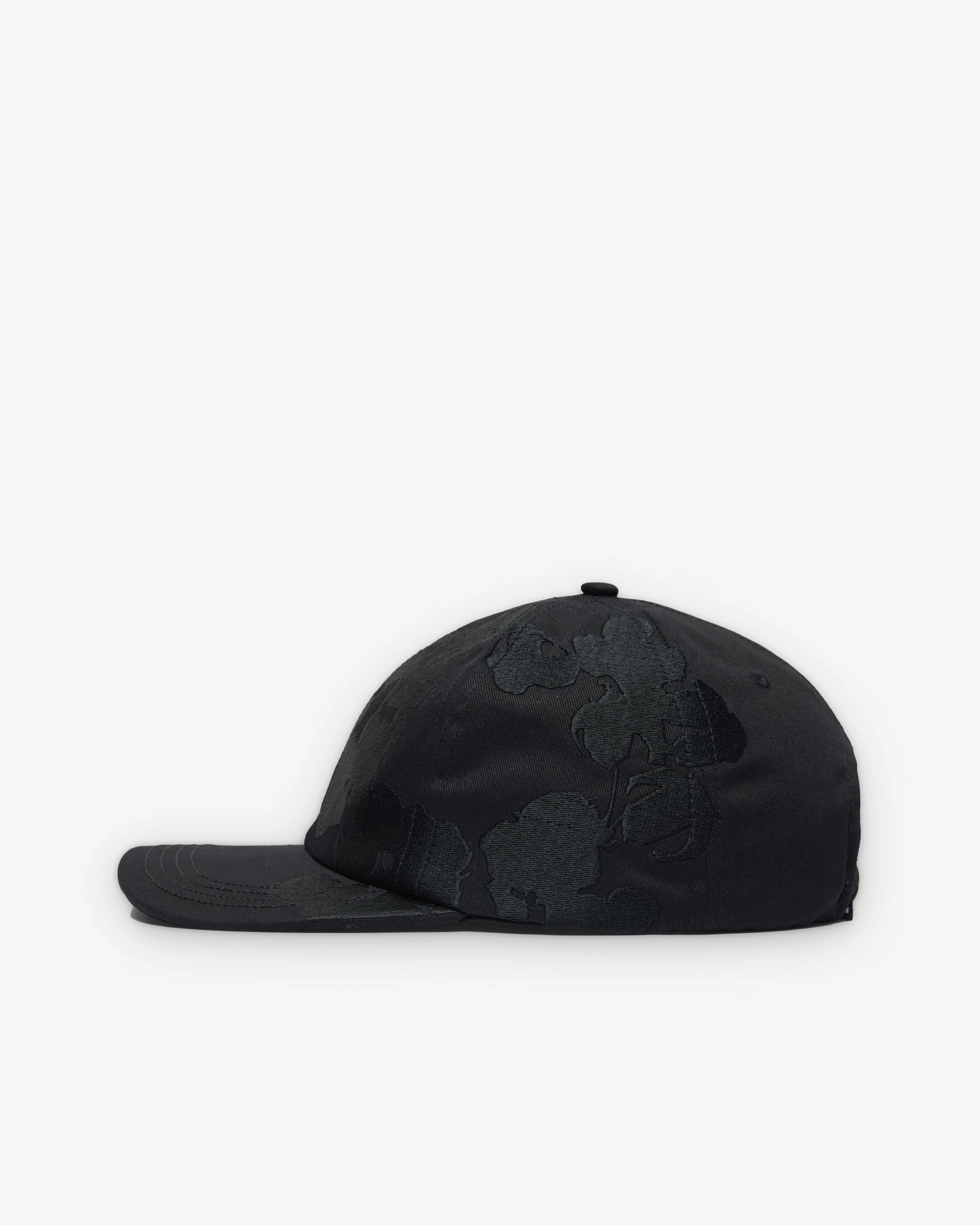 Denim Tears - Men's Jumbo Wreath Cap - (Black) - Image 3