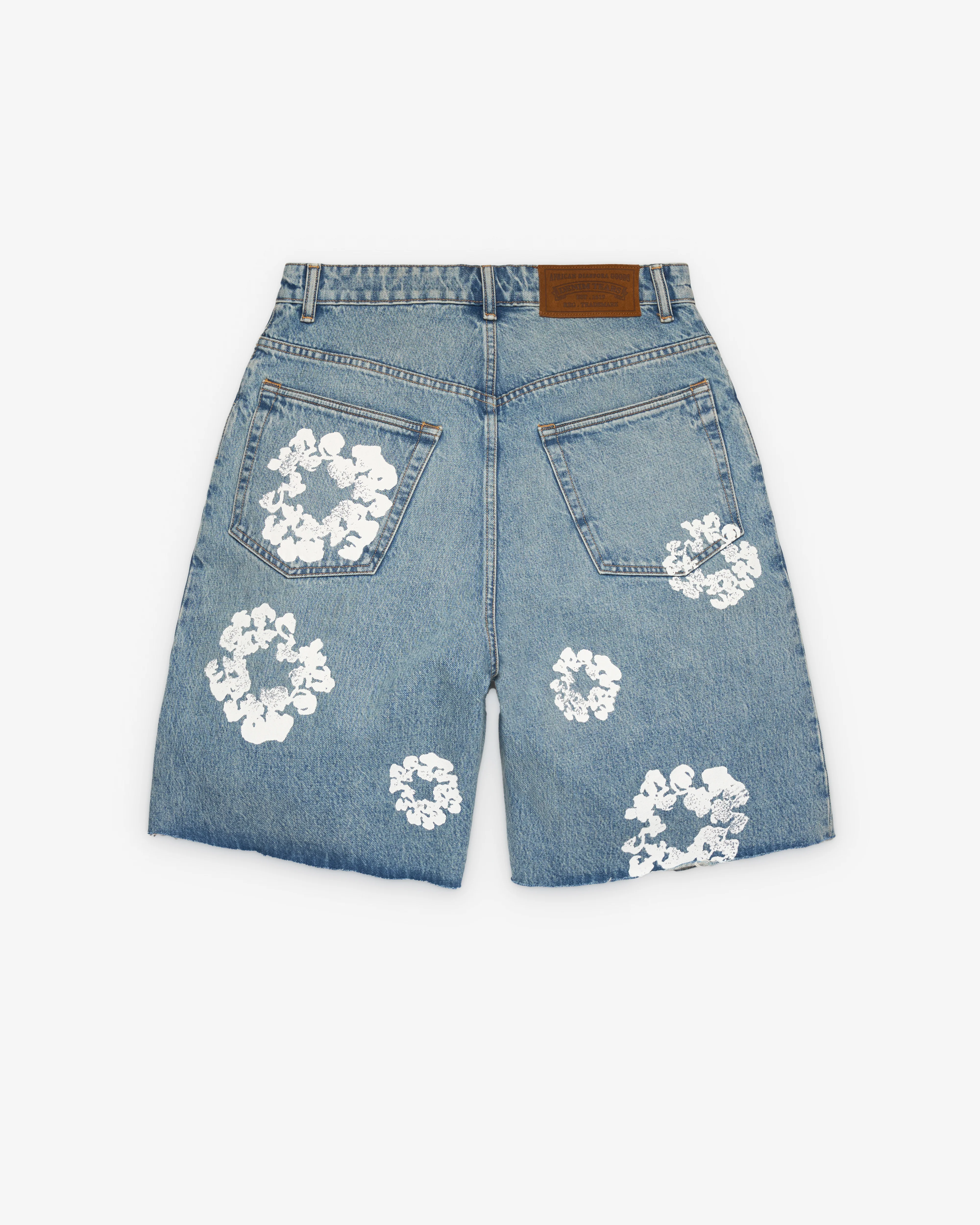 Denim Tears - Men's CW Denim Shorts - (Light Wash) - Image 2