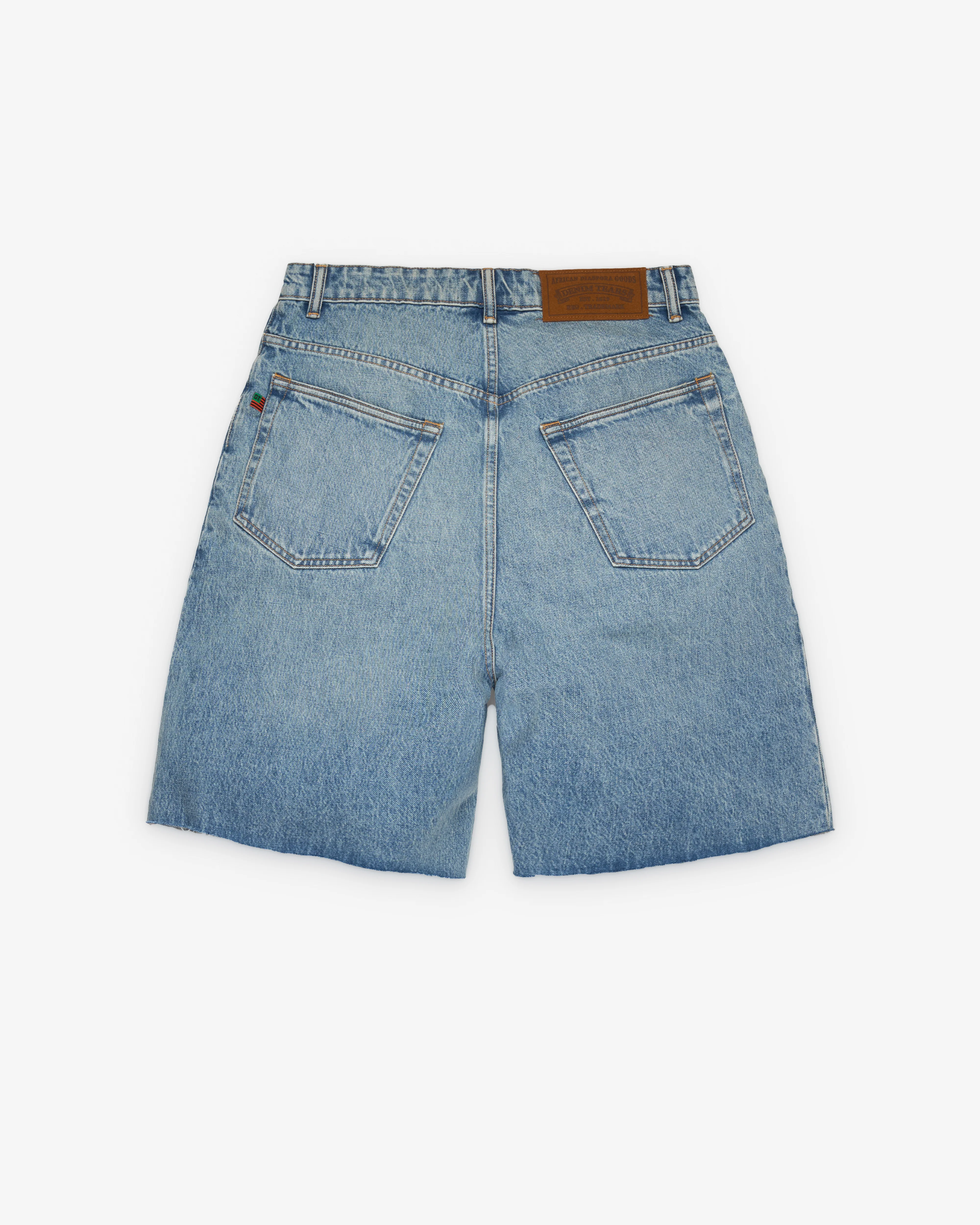 Denim Tears - Men's Light Wash Denim Short - (Light Wash) - Image 2