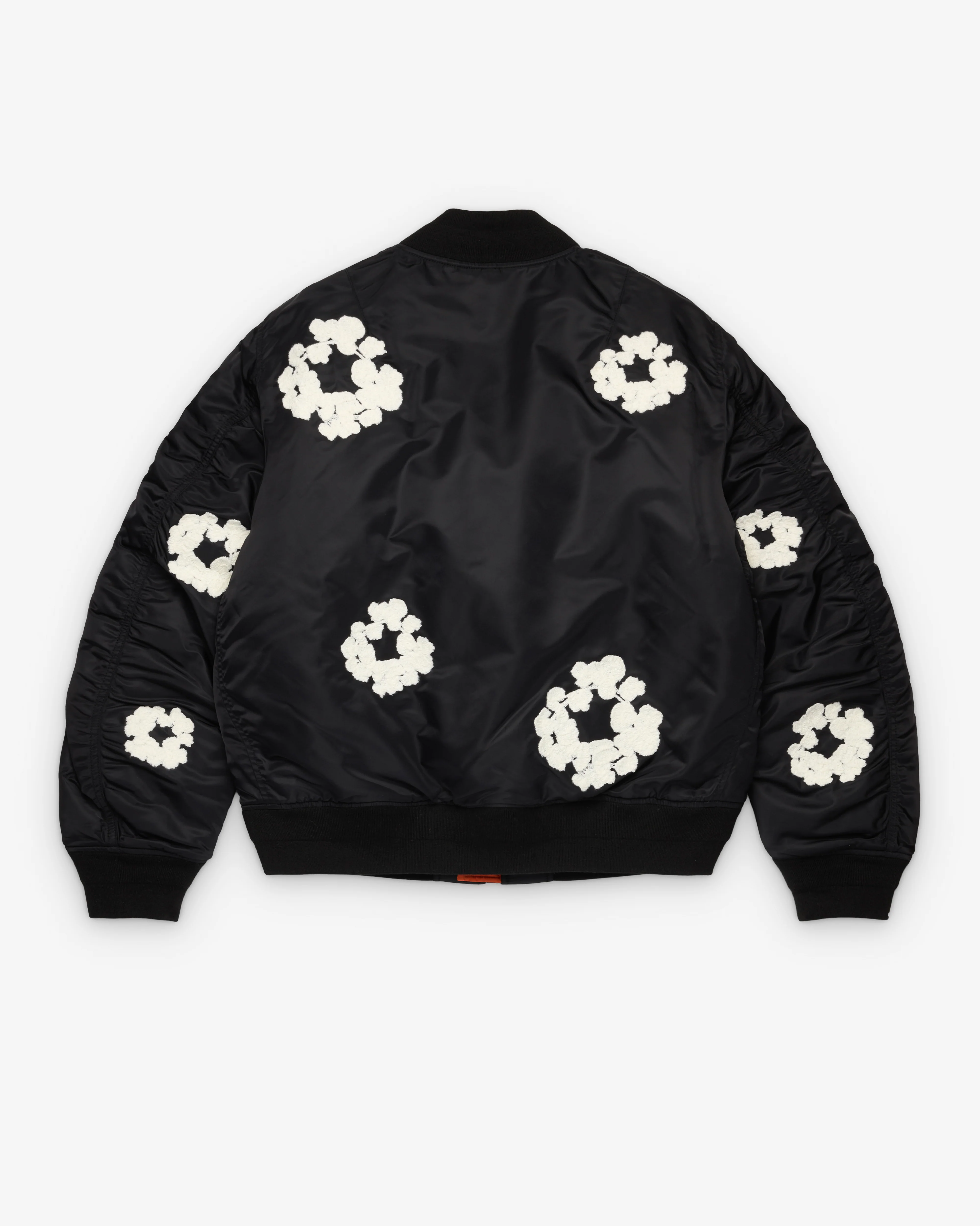 Denim Tears - Men's MA-1 Bomber Jacket - (Black) - Image 2