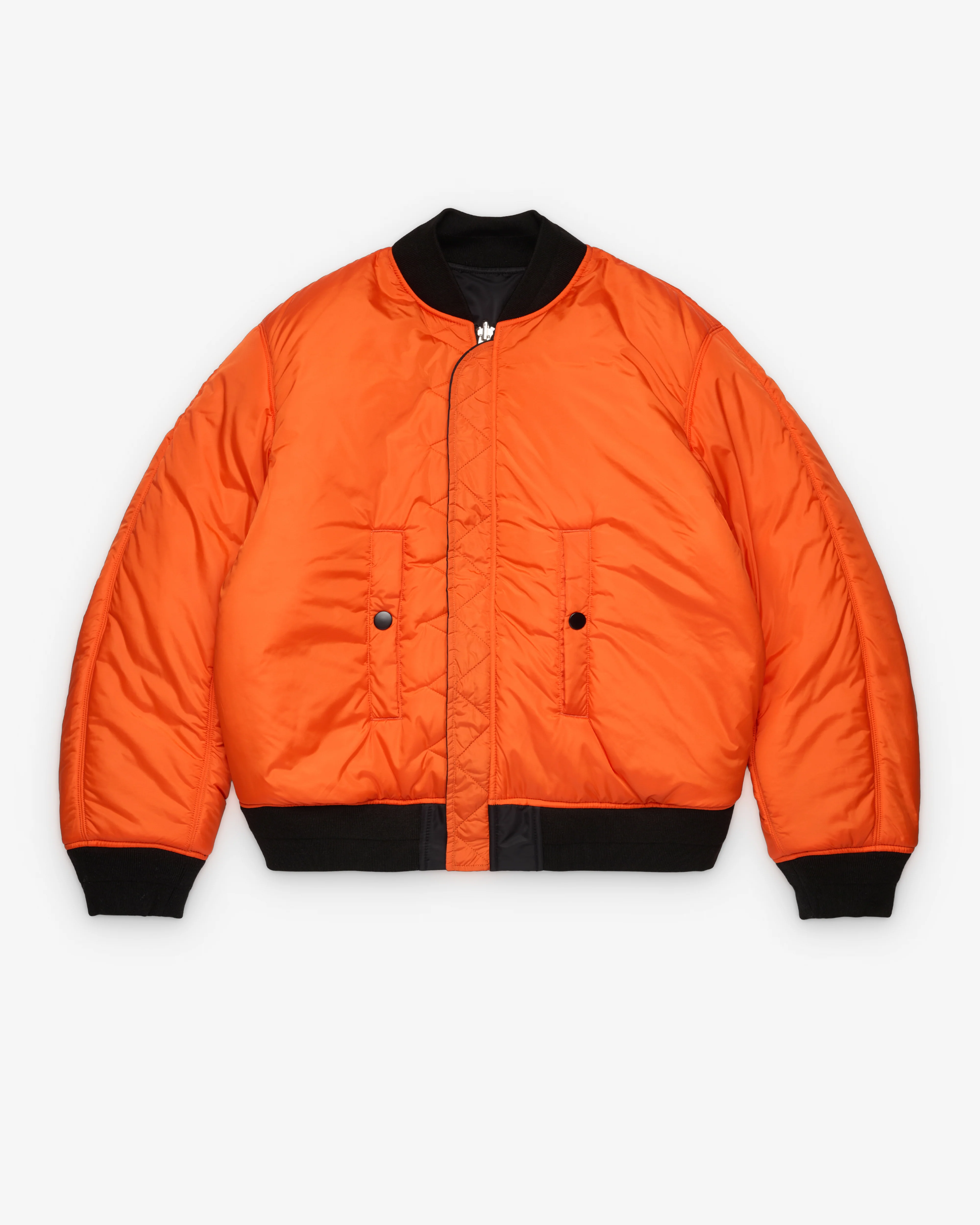 Denim Tears - Men's MA-1 Bomber Jacket - (Black) - Image 3