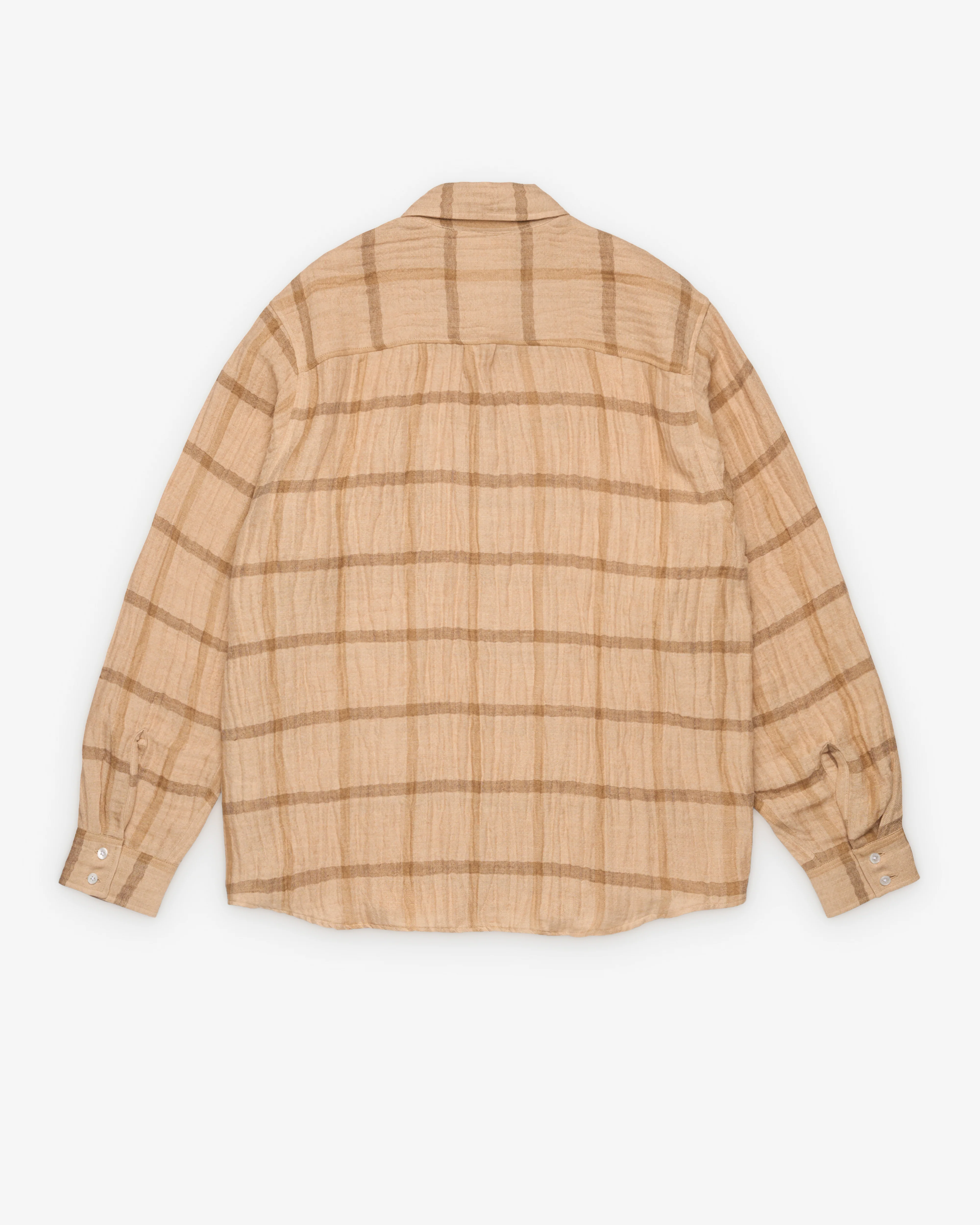 Denim Tears - Men's Pinstripe Pullover - (Tan) - Image 2