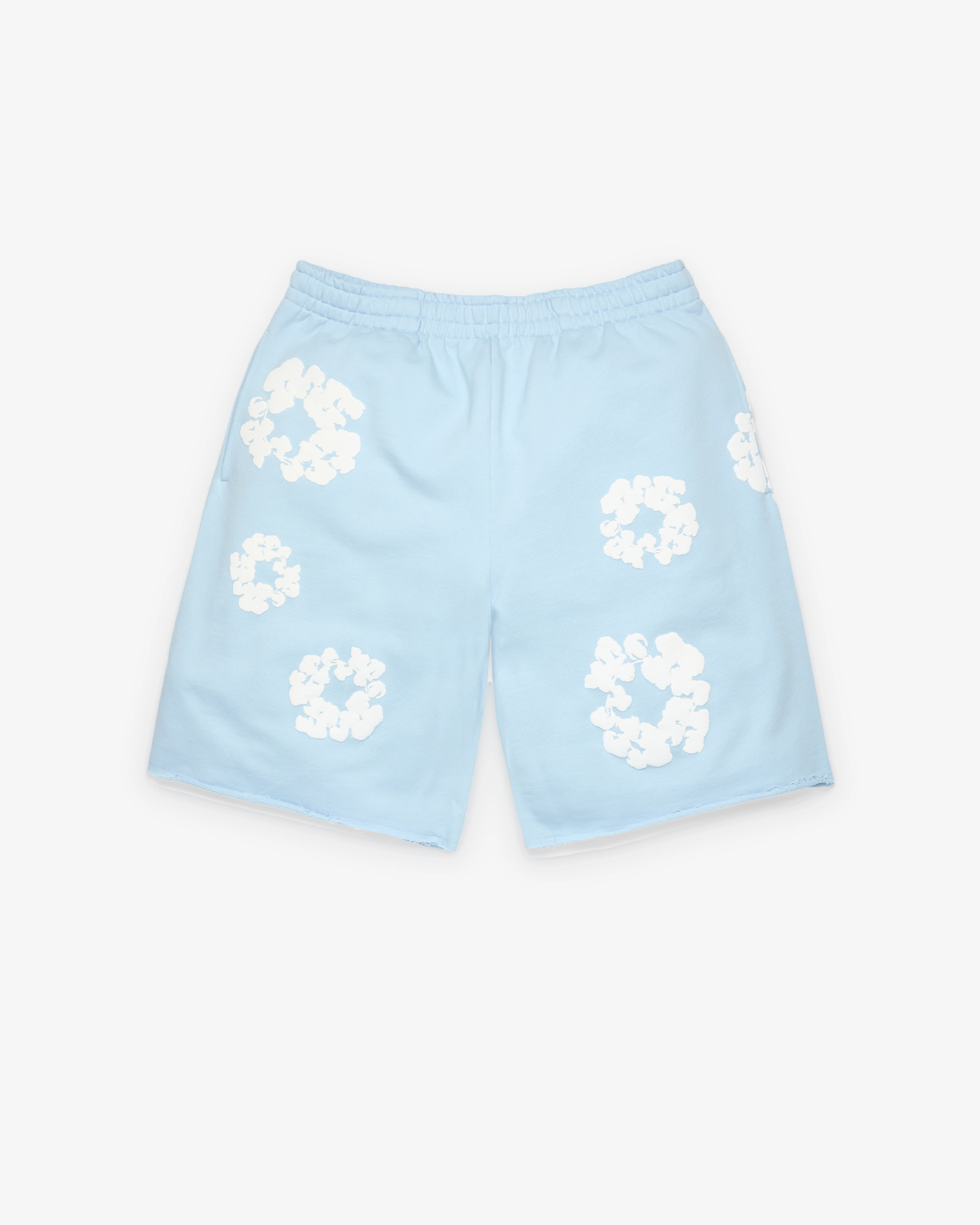 Denim Tears - Men's Powder Cotton Wreath Sweatshort - (Blue)