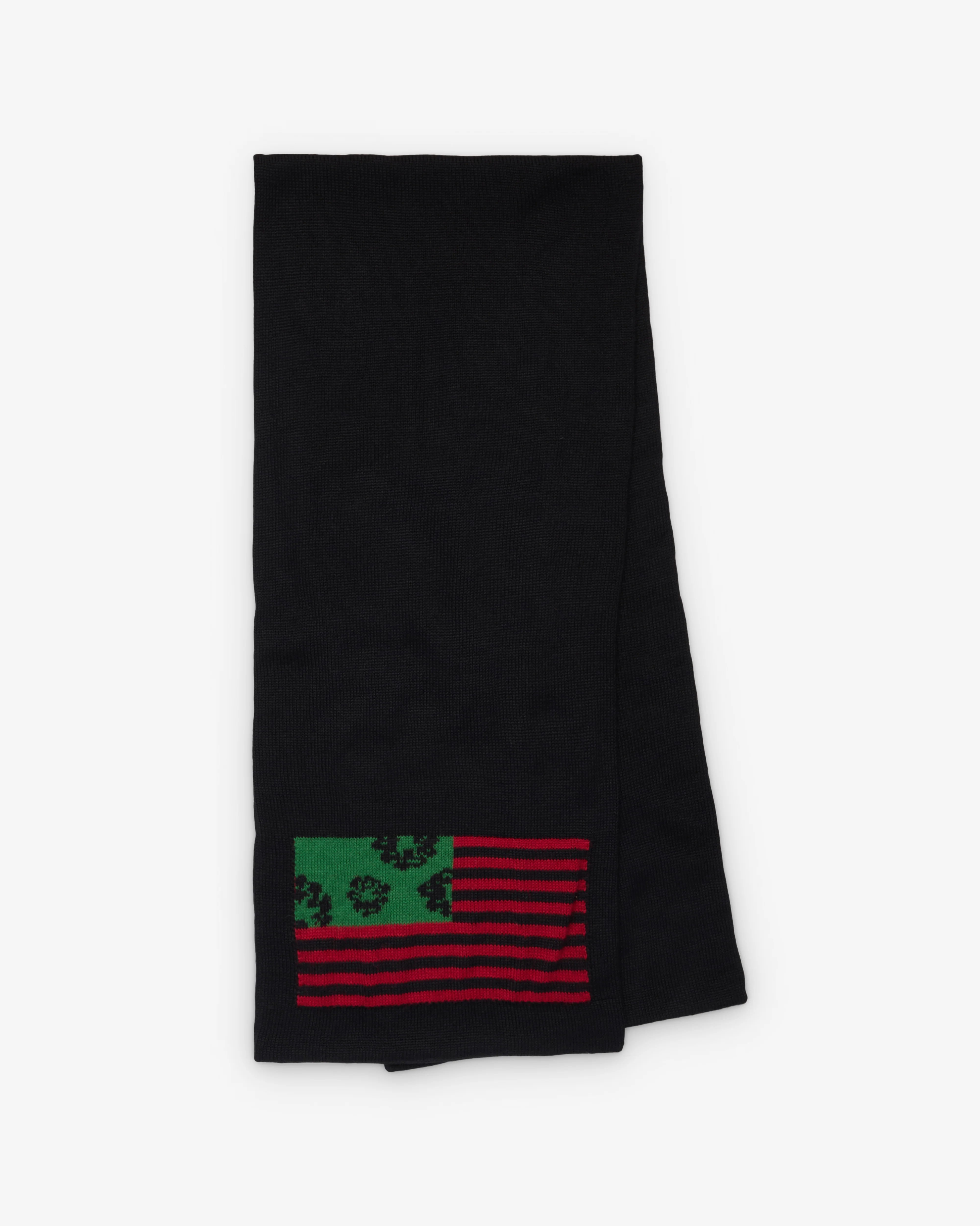 Denim Tears - Pan African Flag Scarf - (Black)
