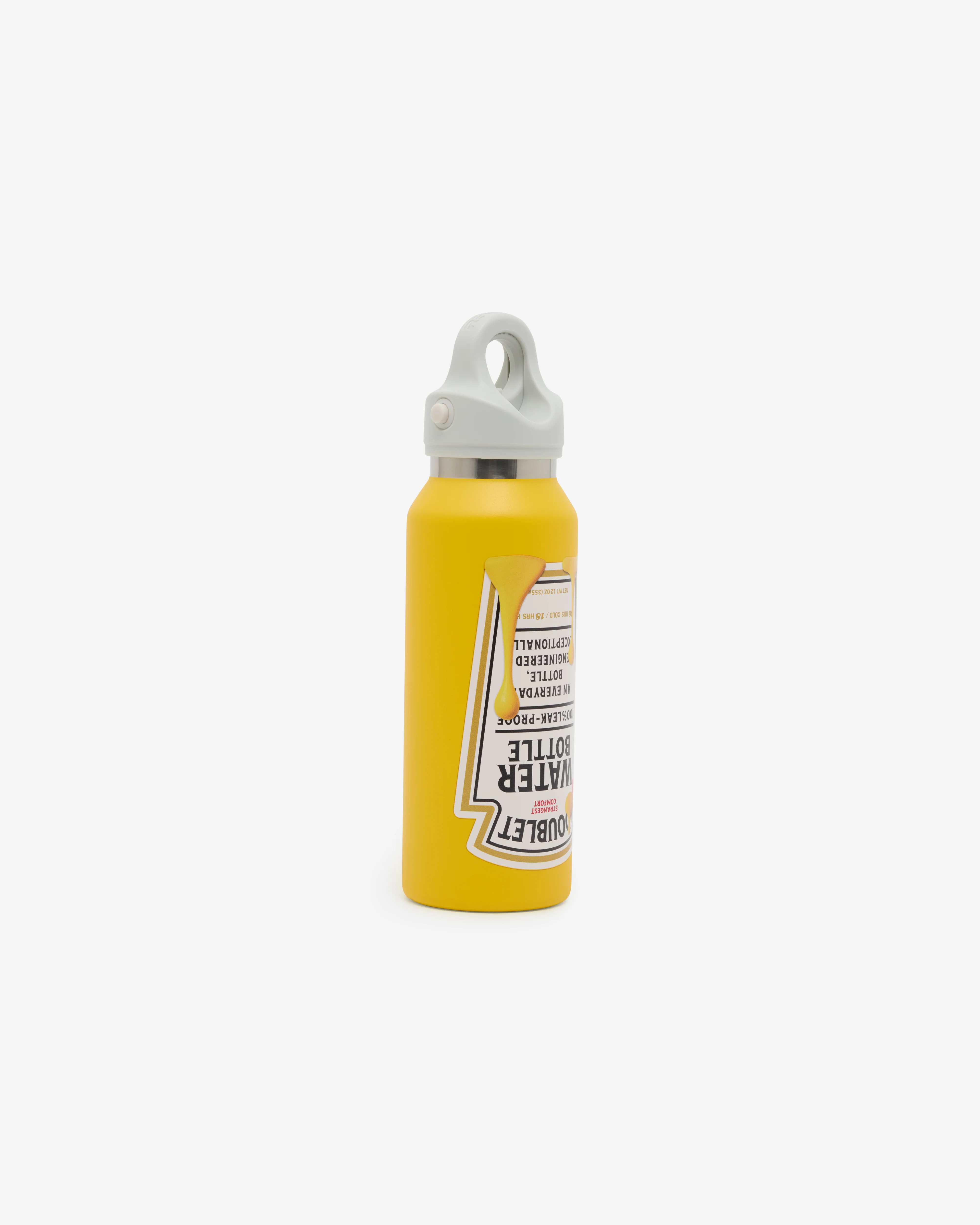 Doublet - Men's Fridge Style Water Bottle - (Mustard) - Image 2
