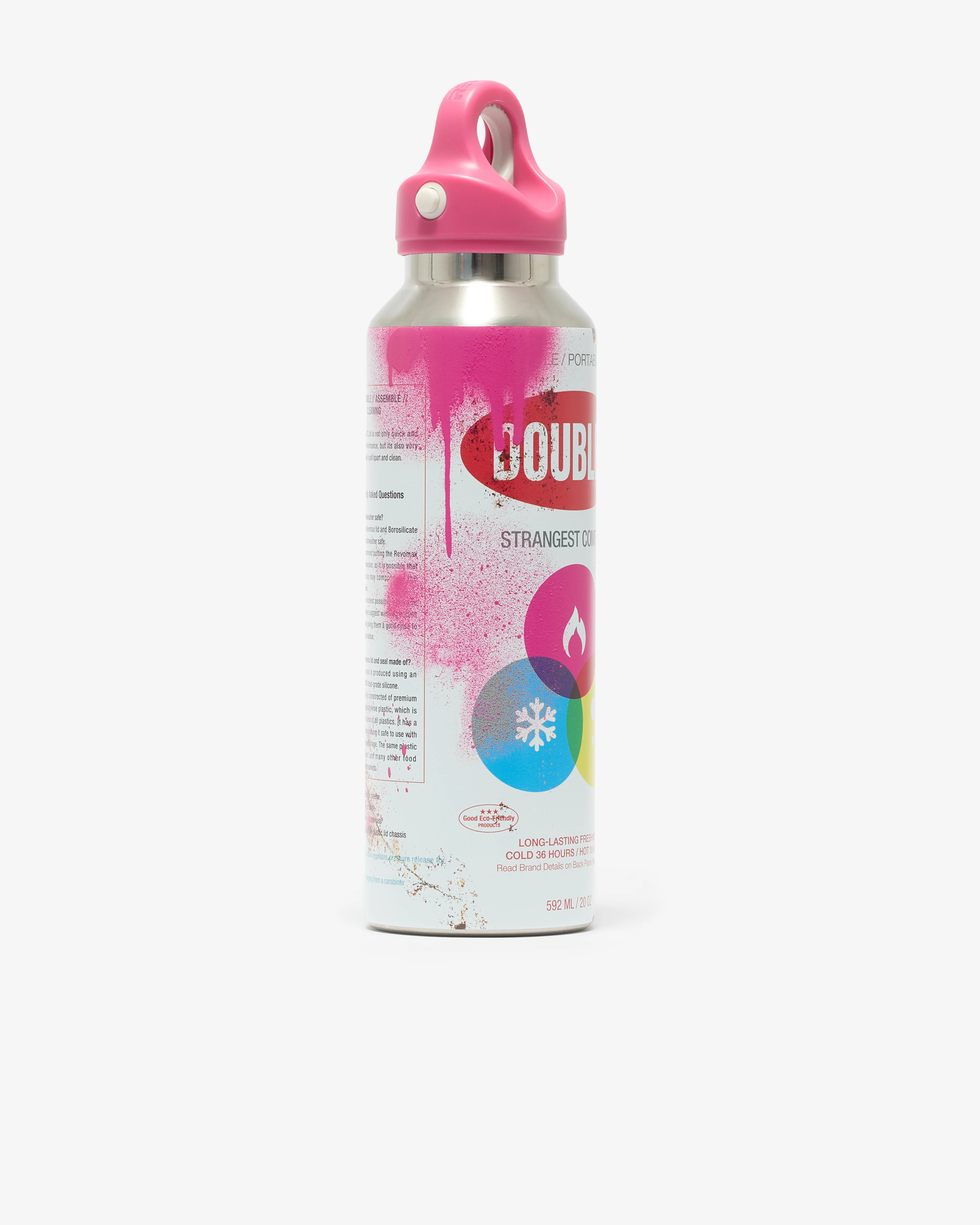 Doublet - Spray Can Water Bottle - (Pink) - Image 2