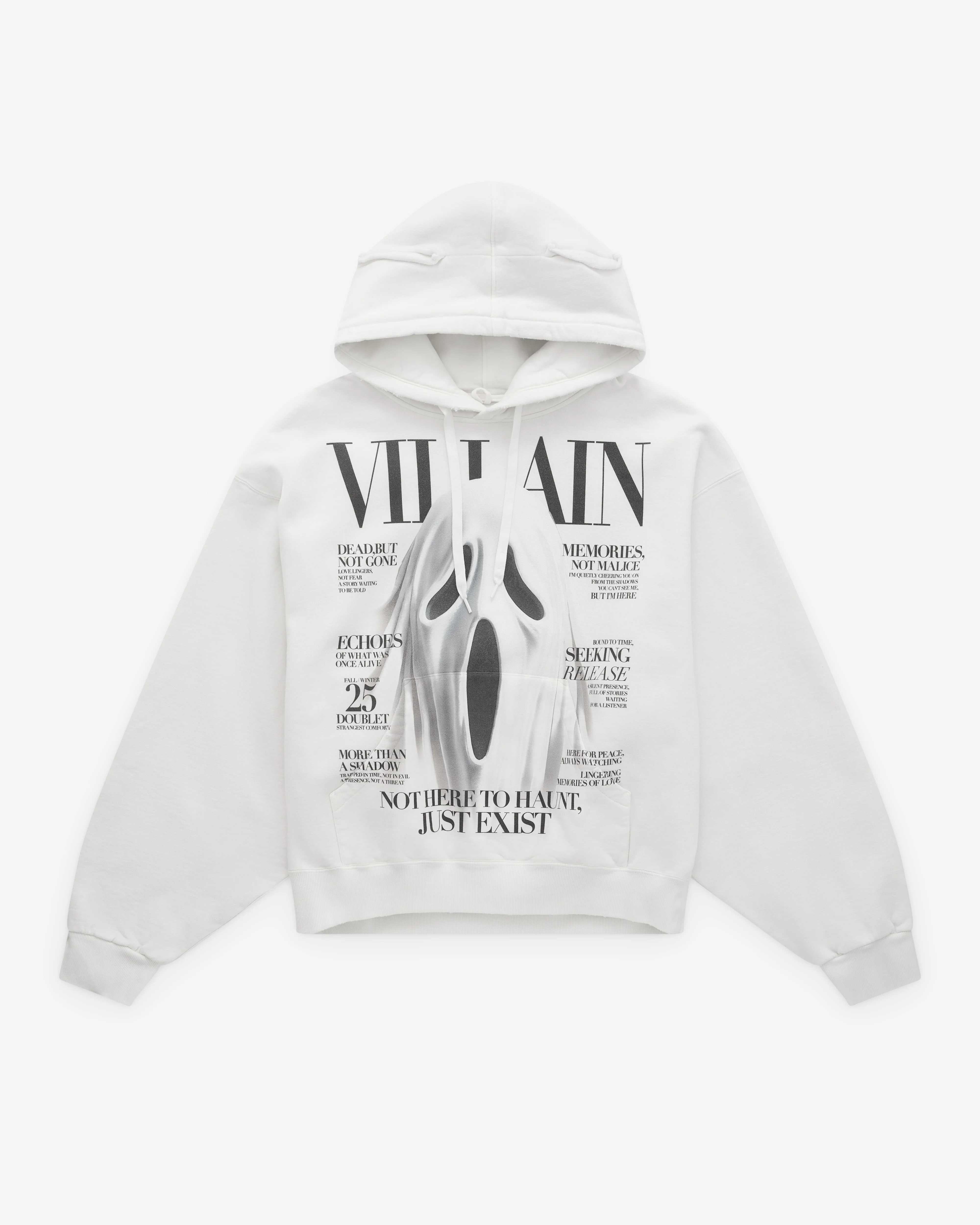 Doublet - Men's Reaper Hoodie - (White)