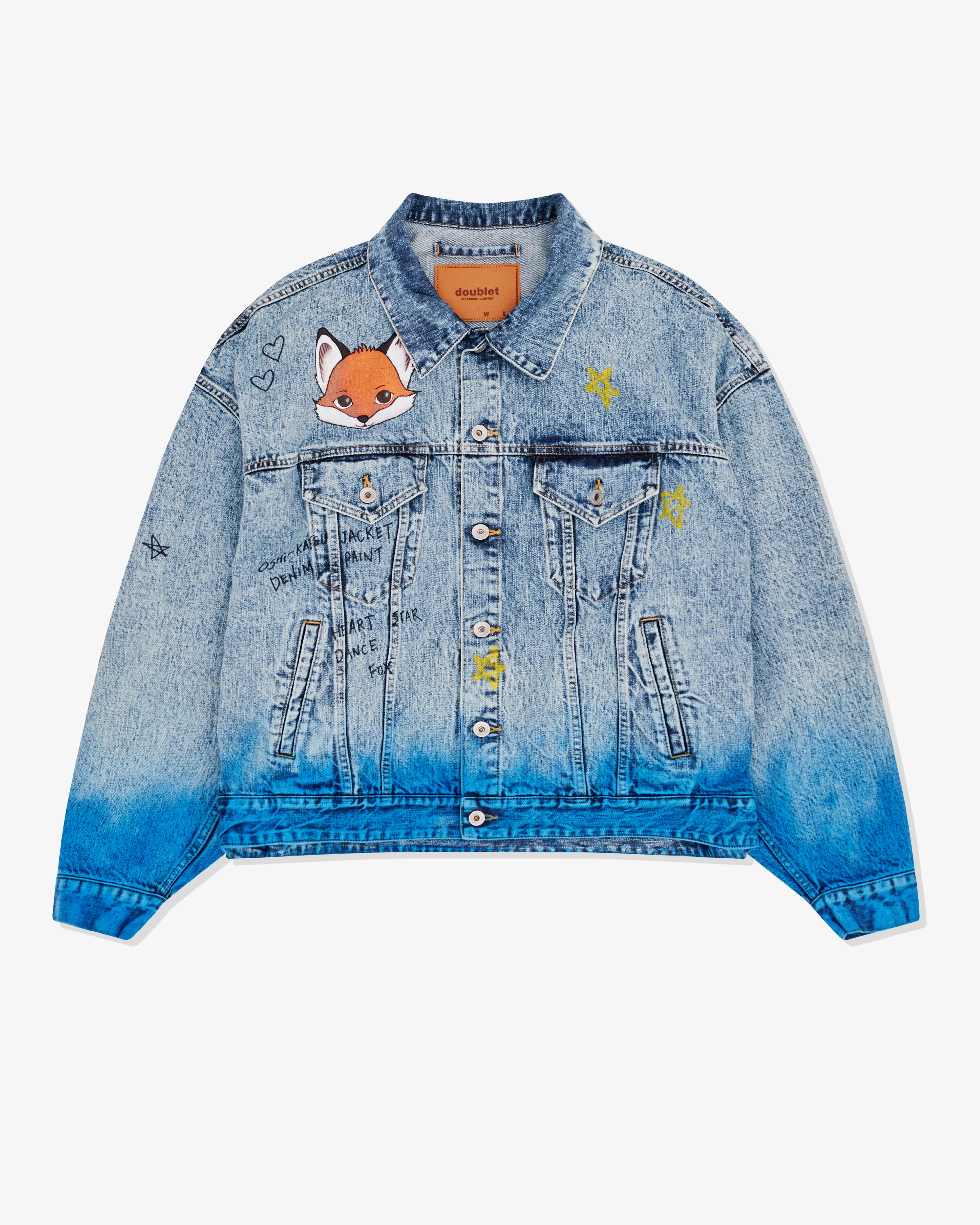 Doublet - Men’s Denim Jacket - (Blue)