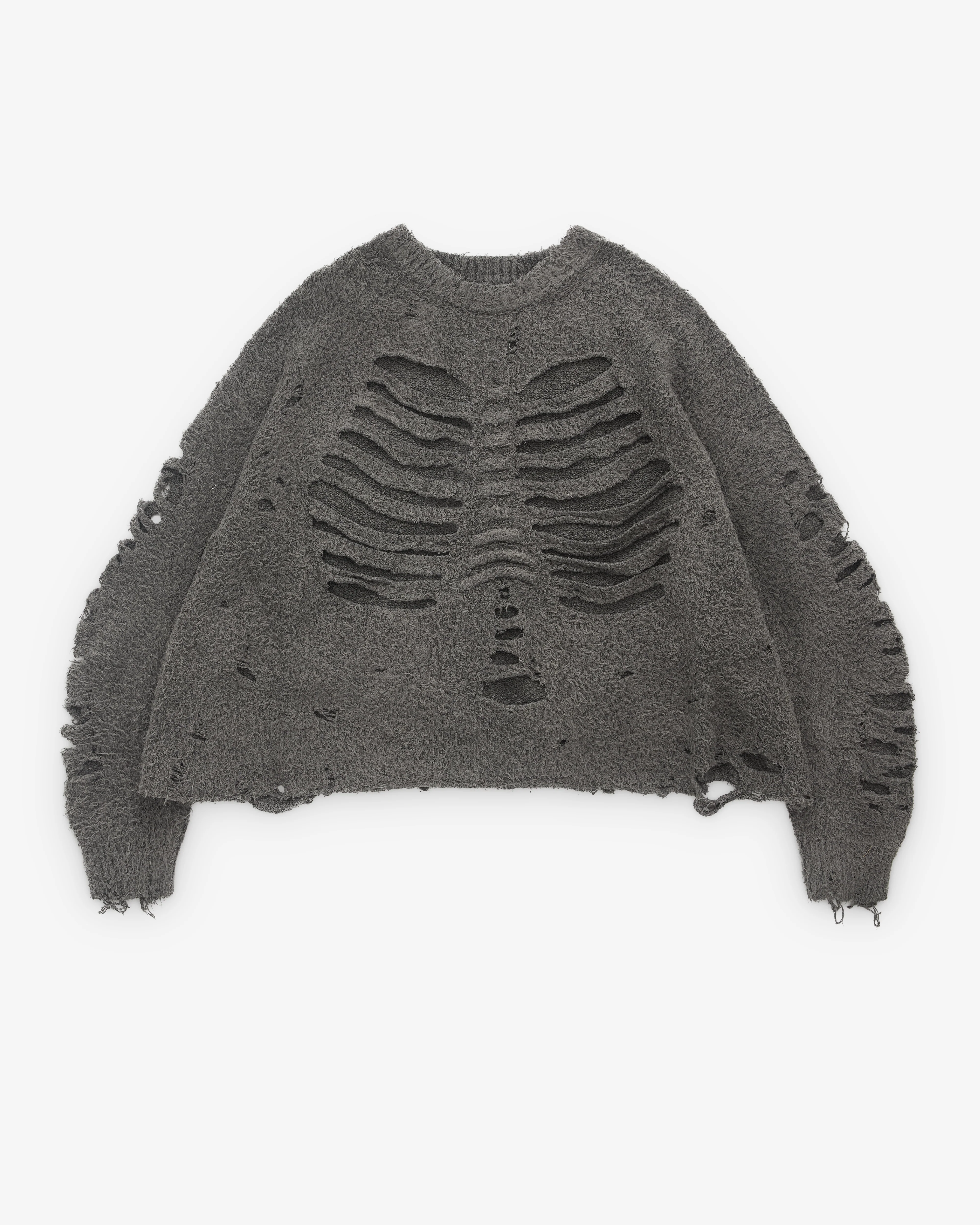 Doublet - Men’s Skeletal Pullover - (Grey)