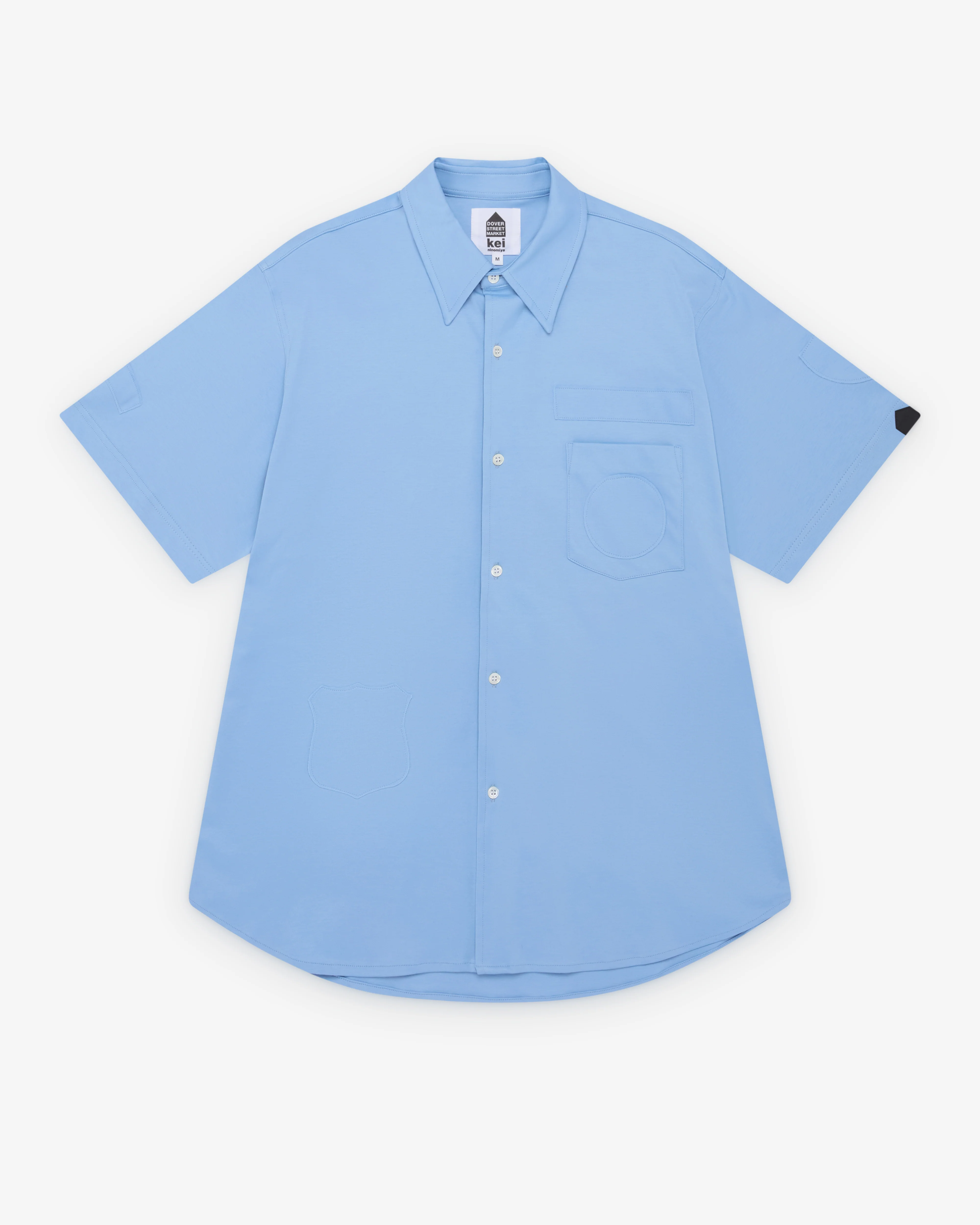 DSM Kei Ninomiya - Short Sleeve Shirt - (Light Blue)