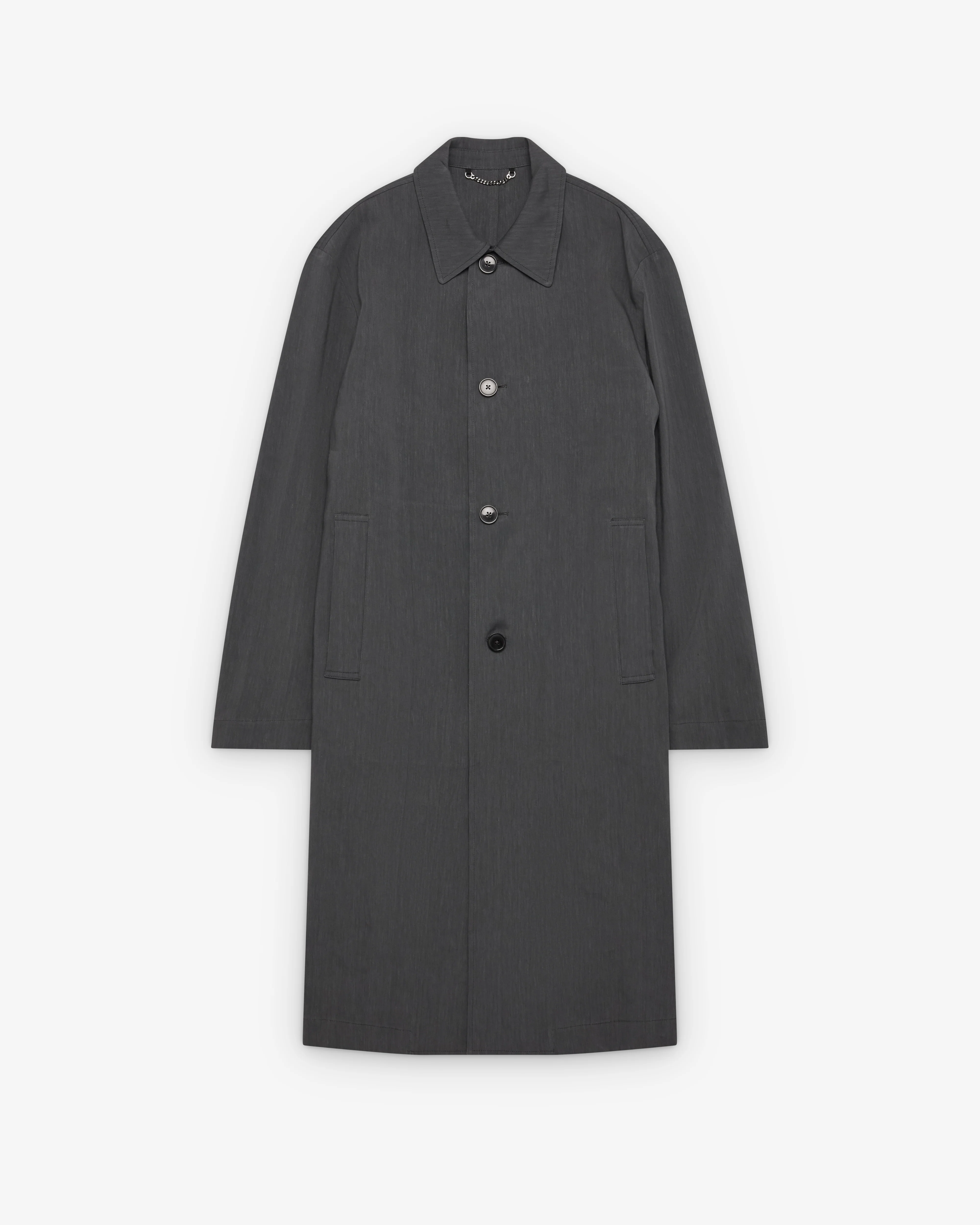 Dries Van Noten - Men's Mac Coat - (Dark Grey)