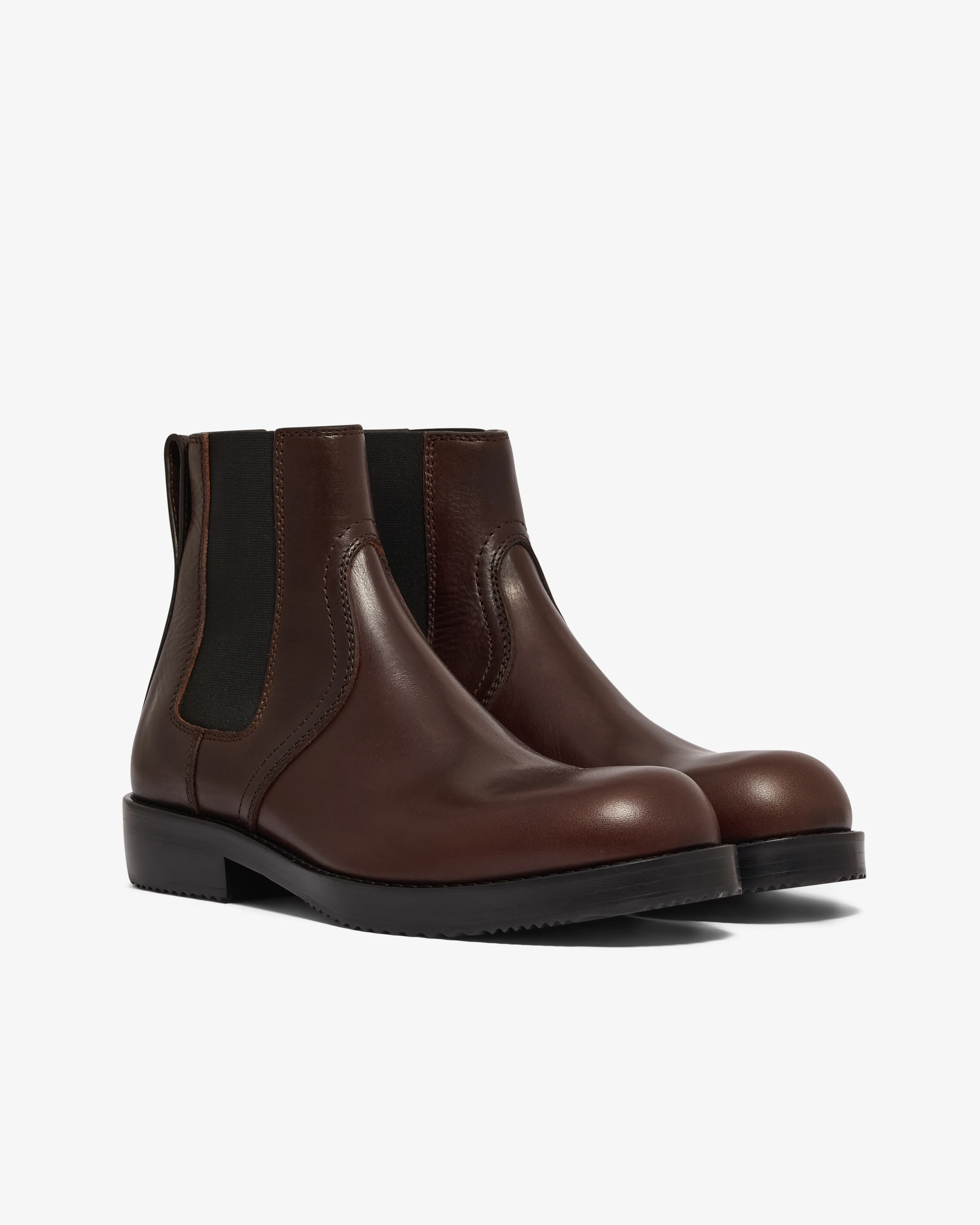 Dries Van Noten - Men’s Chelsea Boots - (Dark Brown) - Image 3