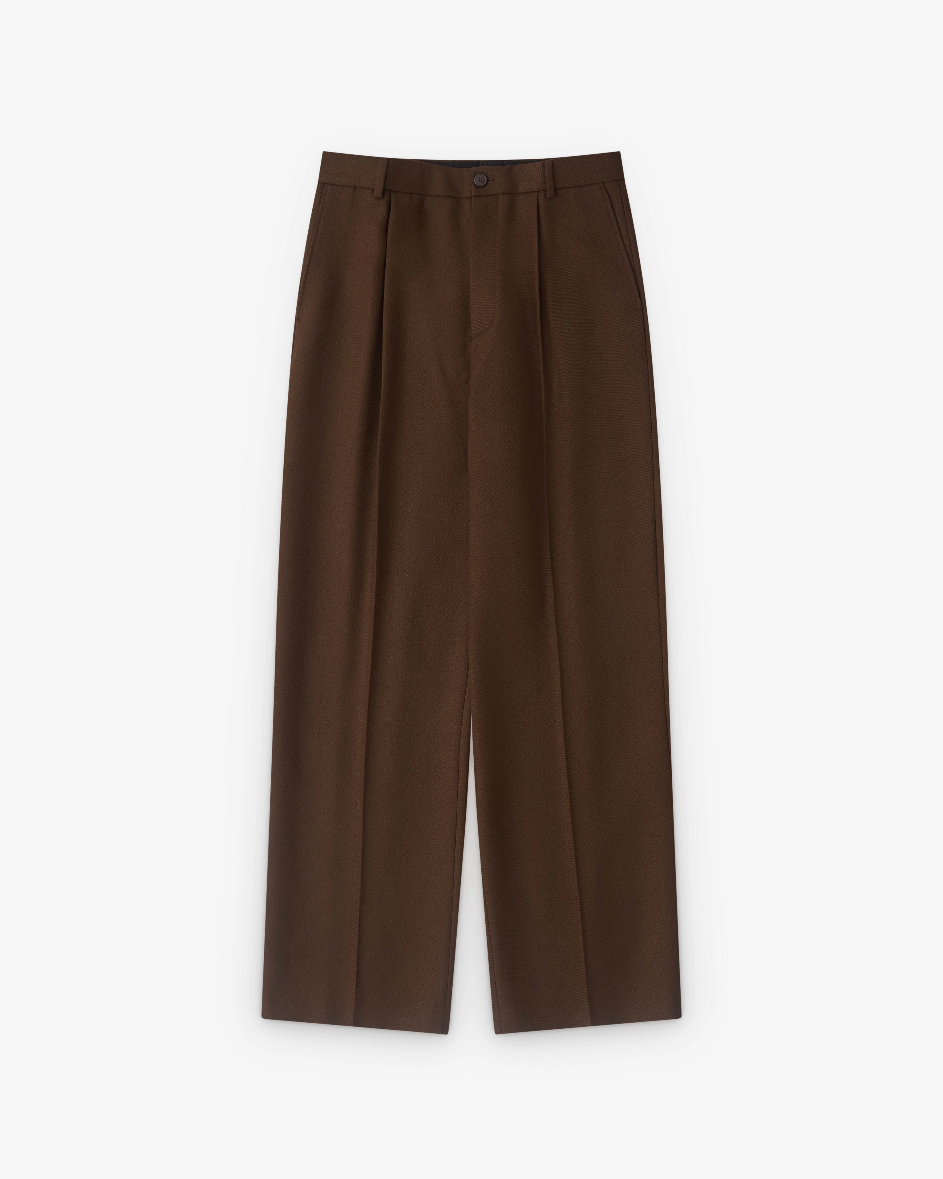 Dries Van Noten - Men’s Pleated Trouser - (Mud)