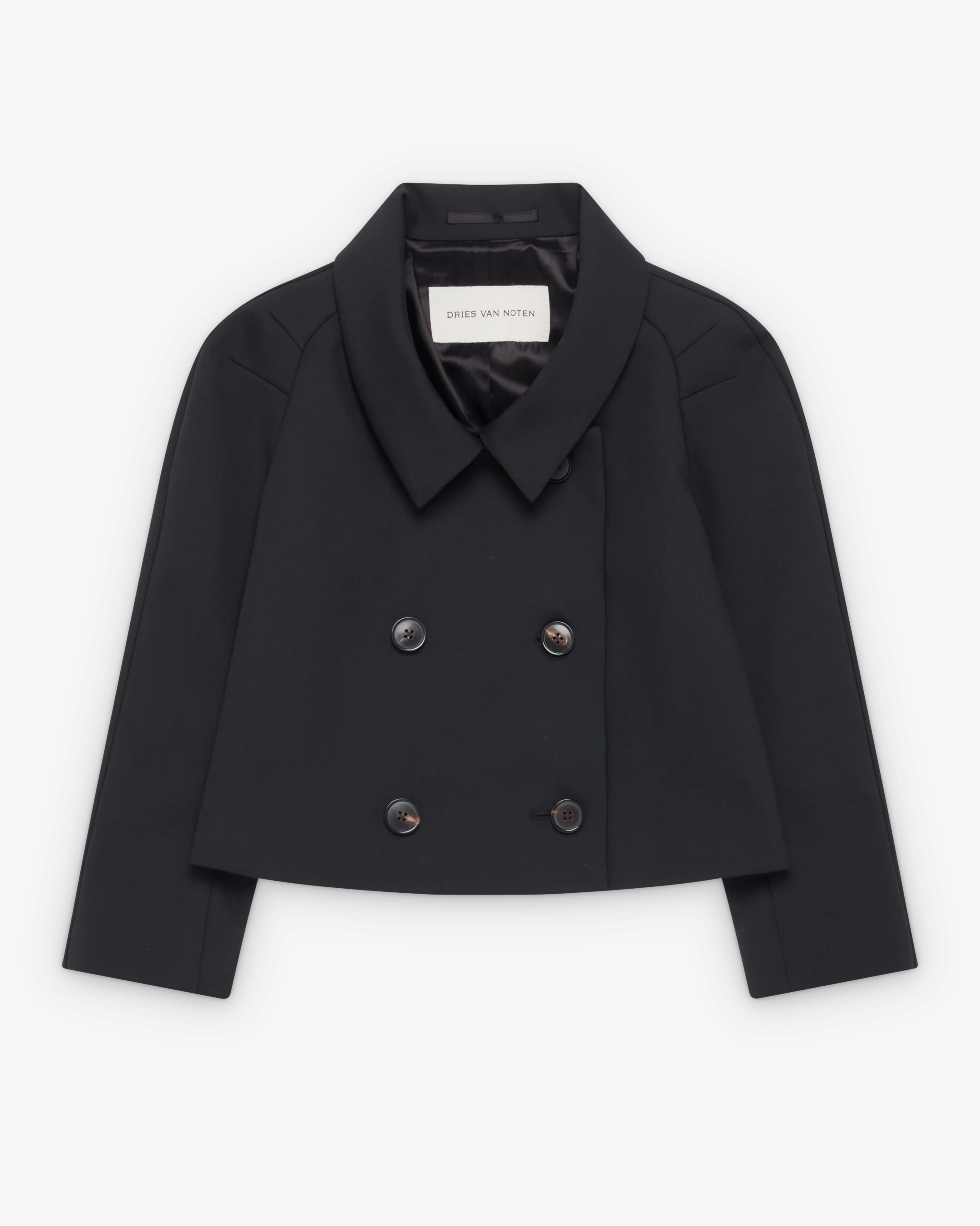 Dries Van Noten - Women's Cropped Jacket - (Black)
