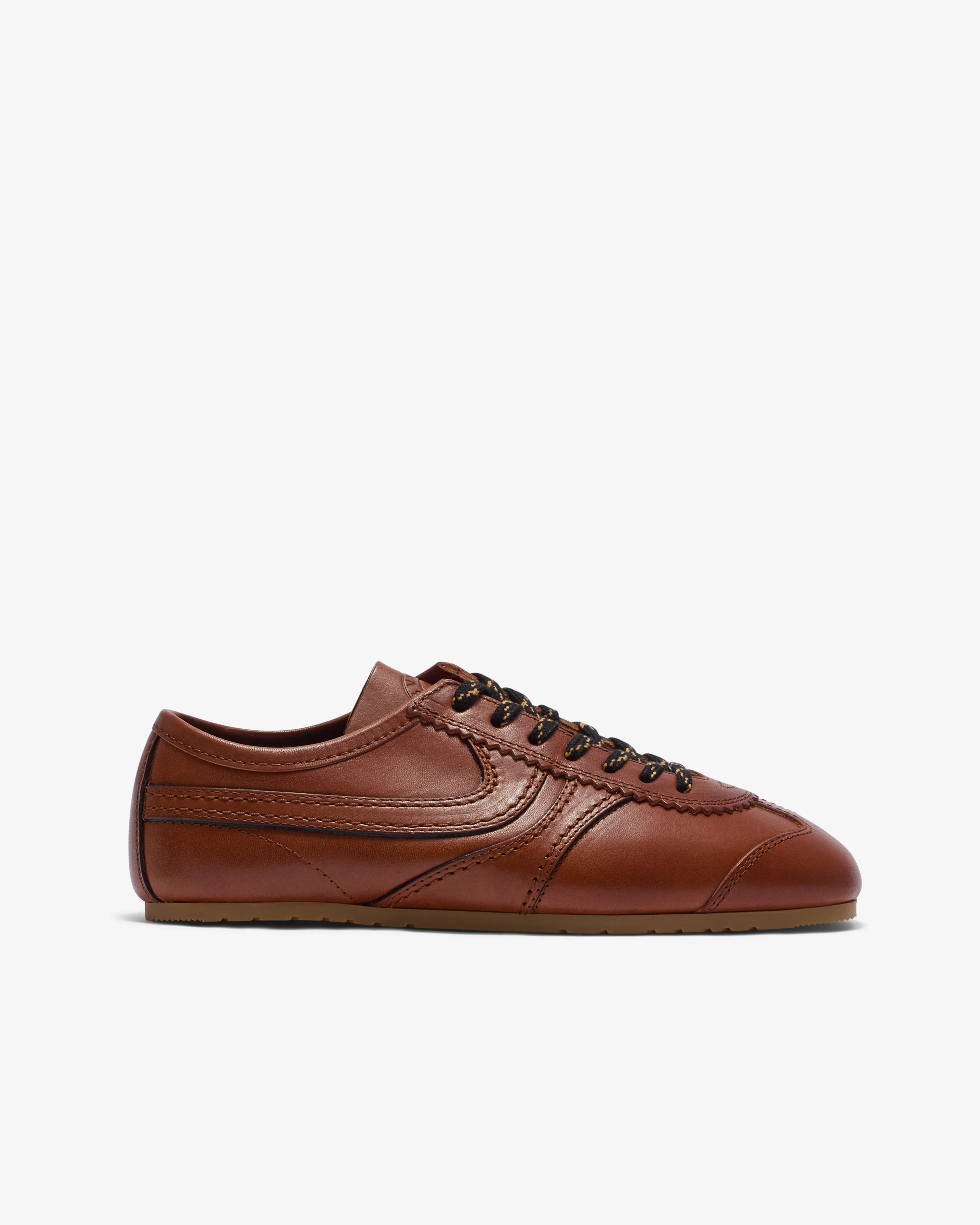 Dries Van Noten - Women’s Leather Sneakers - (Tan)