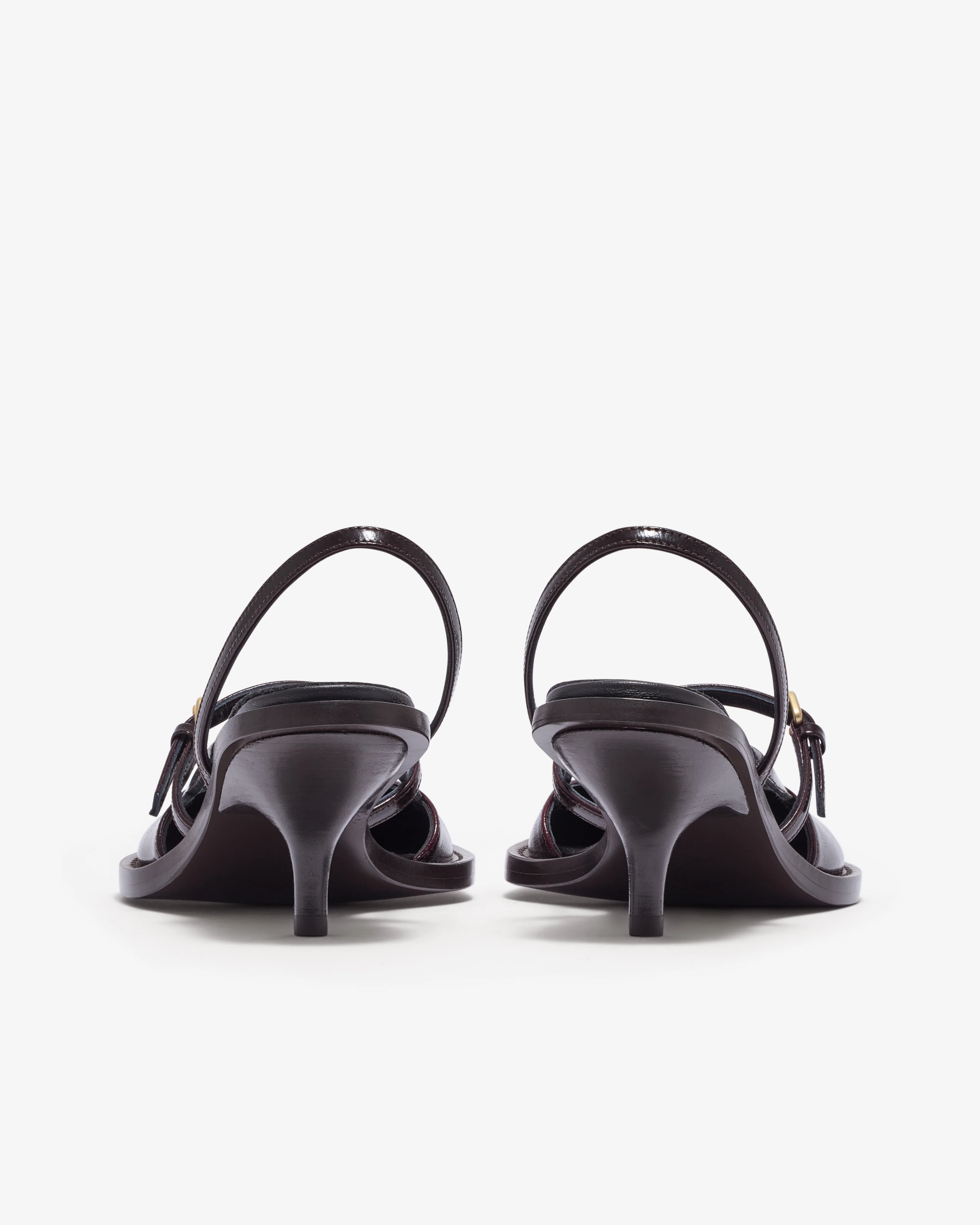 Dries Van Noten - Women’s Slingback Pumps - (Ruby) - Image 5