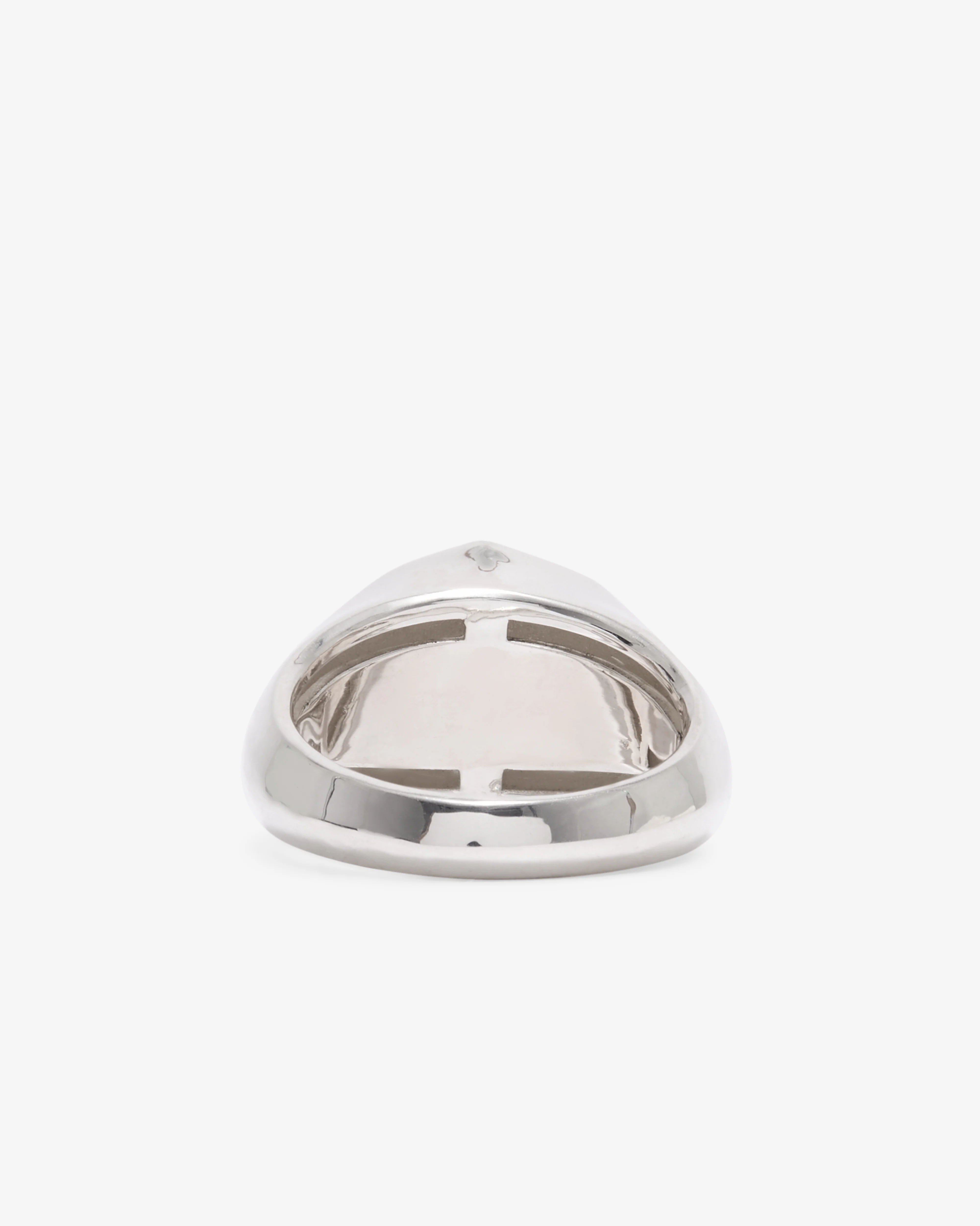 Duffy - Octagonal Ruby Signet Ring - (Multi) - Image 3