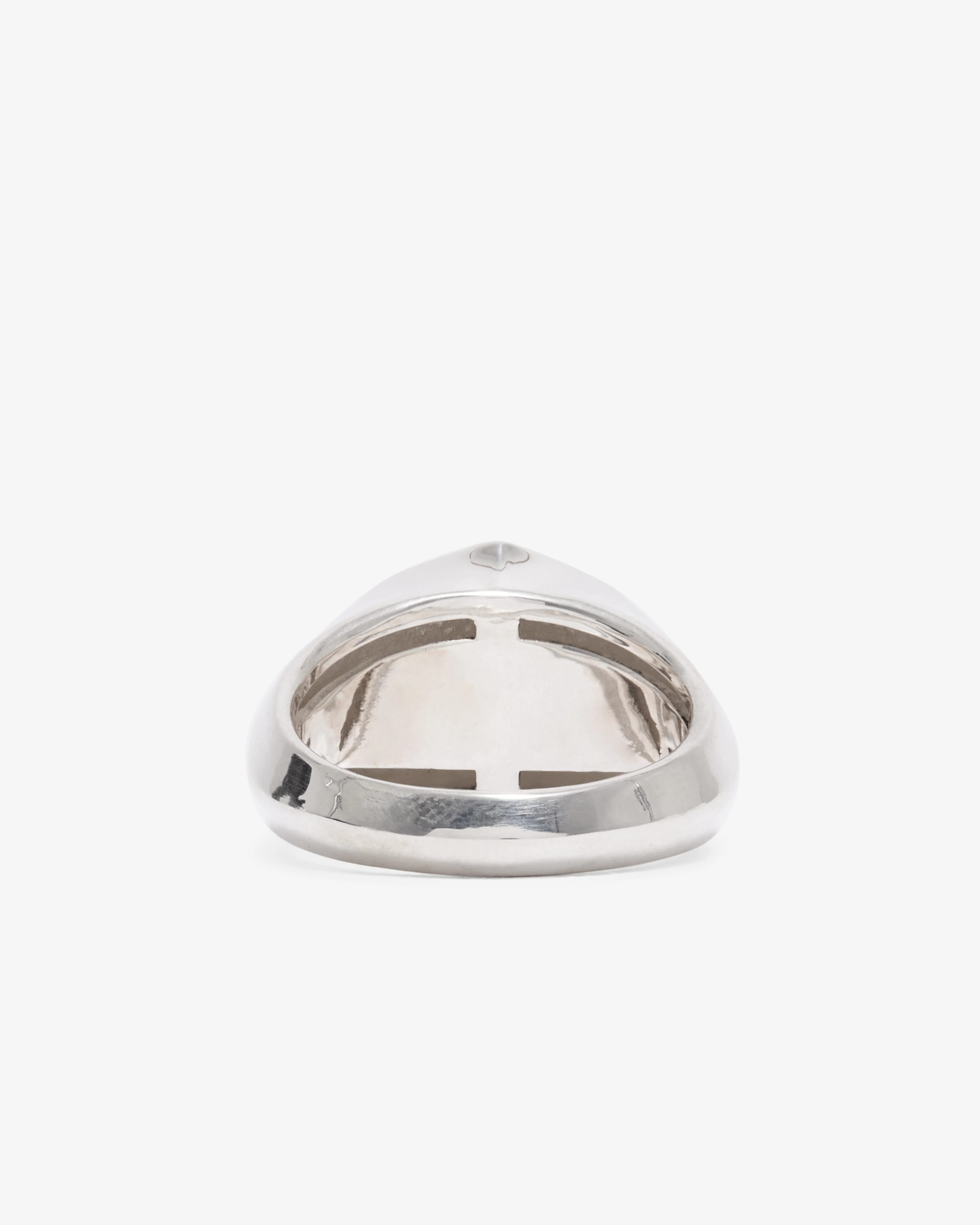Duffy - Silver Engraved Signet Ring - (Multi) - Image 3