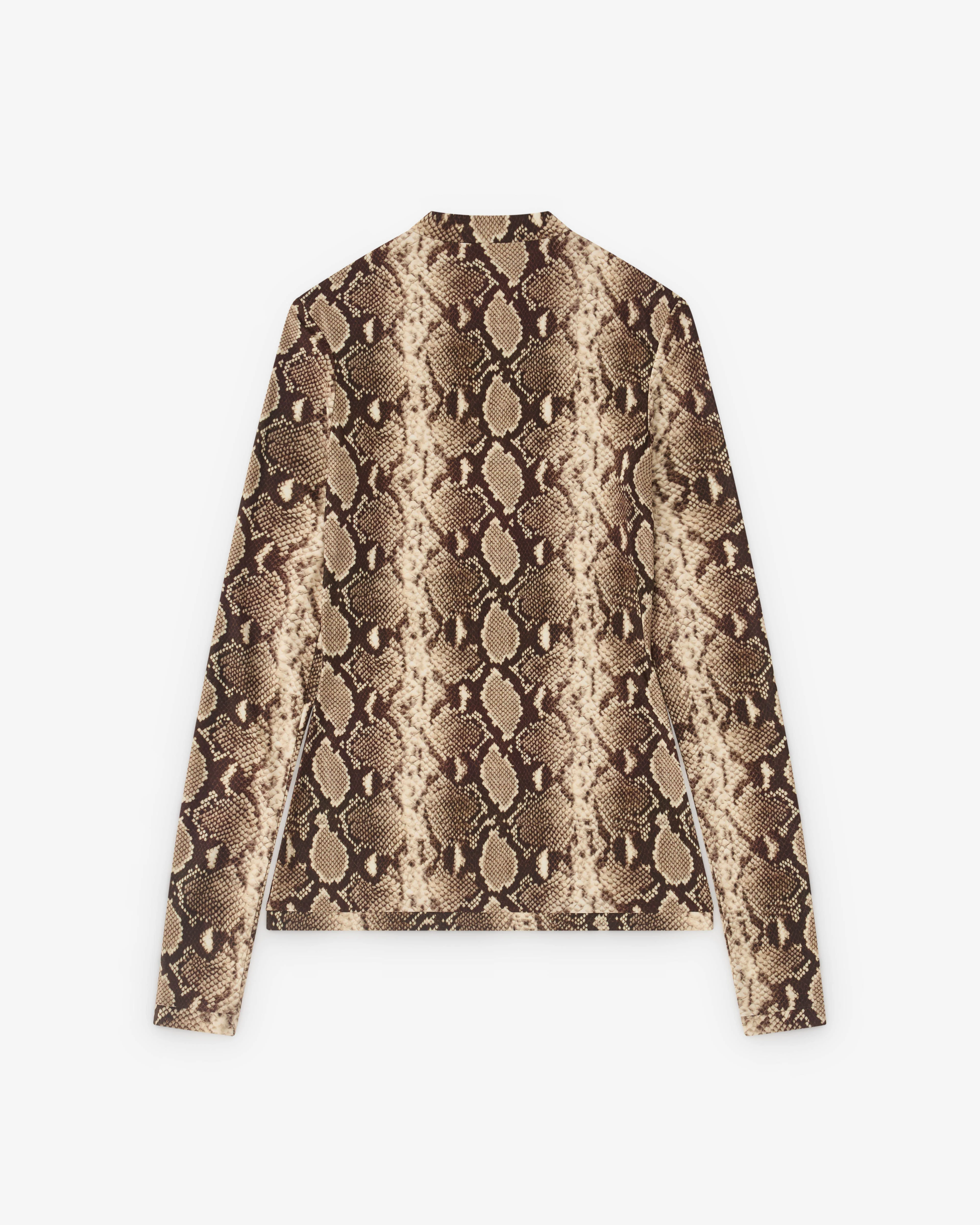Duran Lantink - Women's Printed Snake Print Top - (Multi) - Image 2