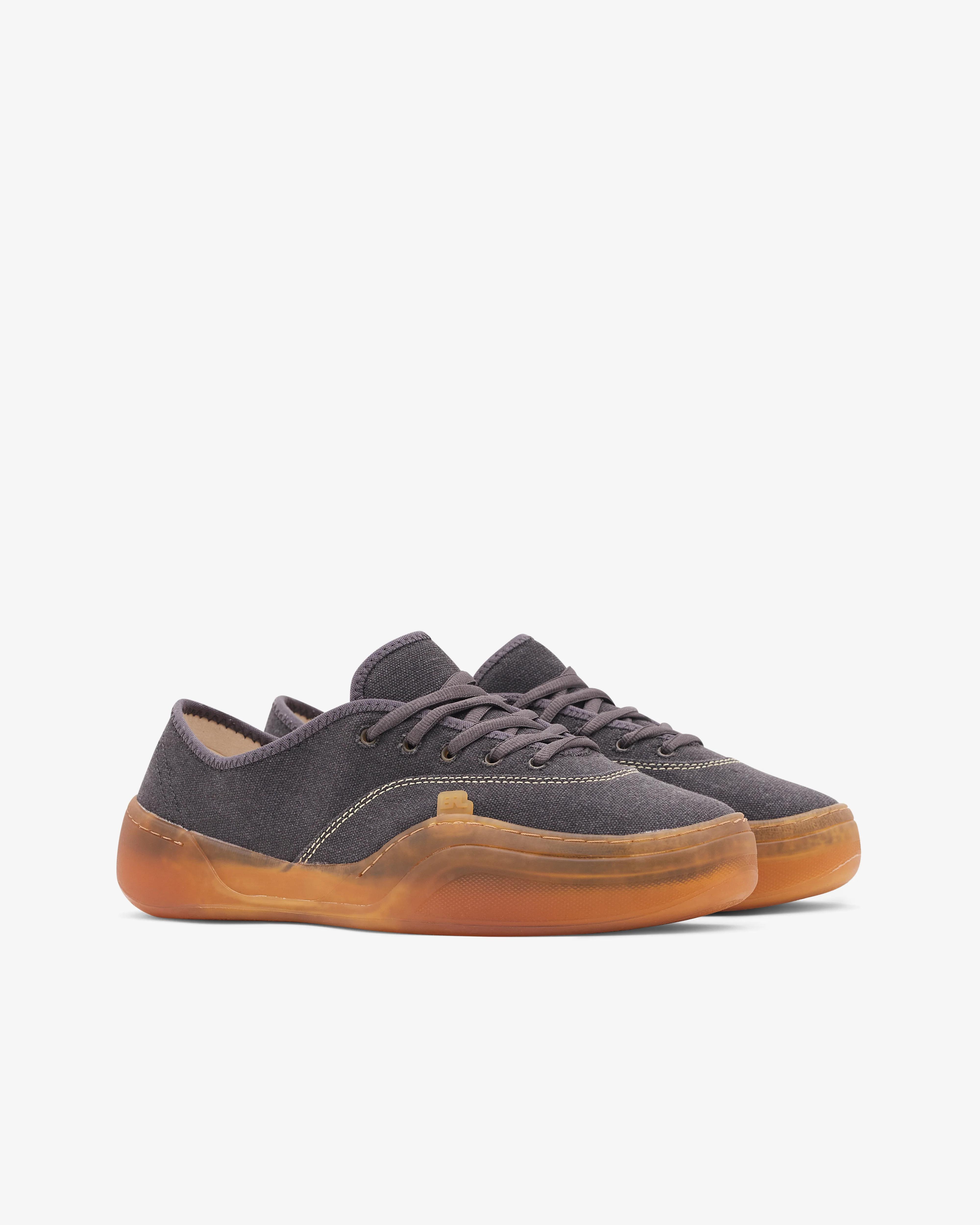 ERL - Men’s Camino Low Skate Sneakers - (Black) - Image 3