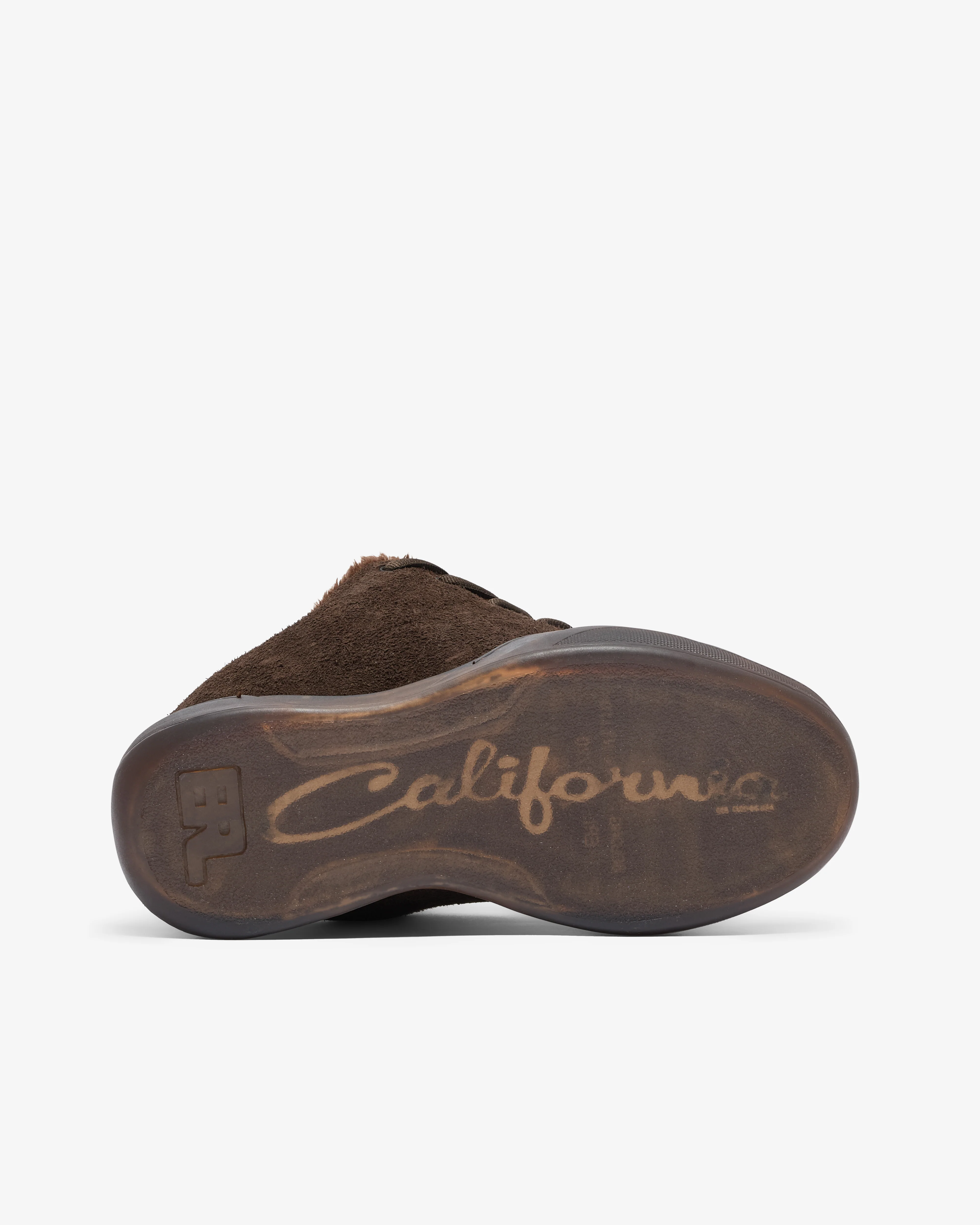 Erl - Suede Vamp Sneakers - (Mud) - Image 2