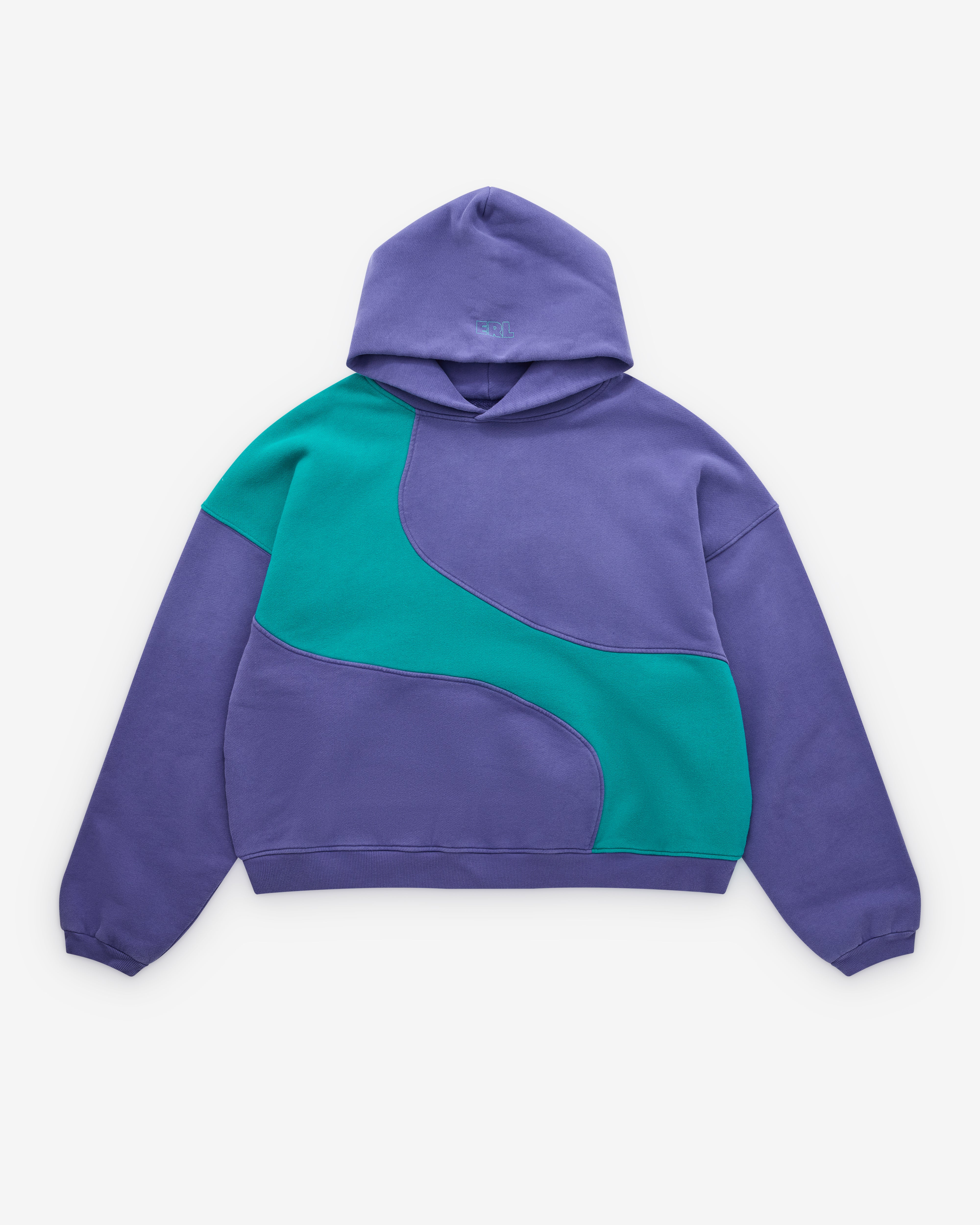 Erl - Wave Hooded Sweatshirt - (Navy)