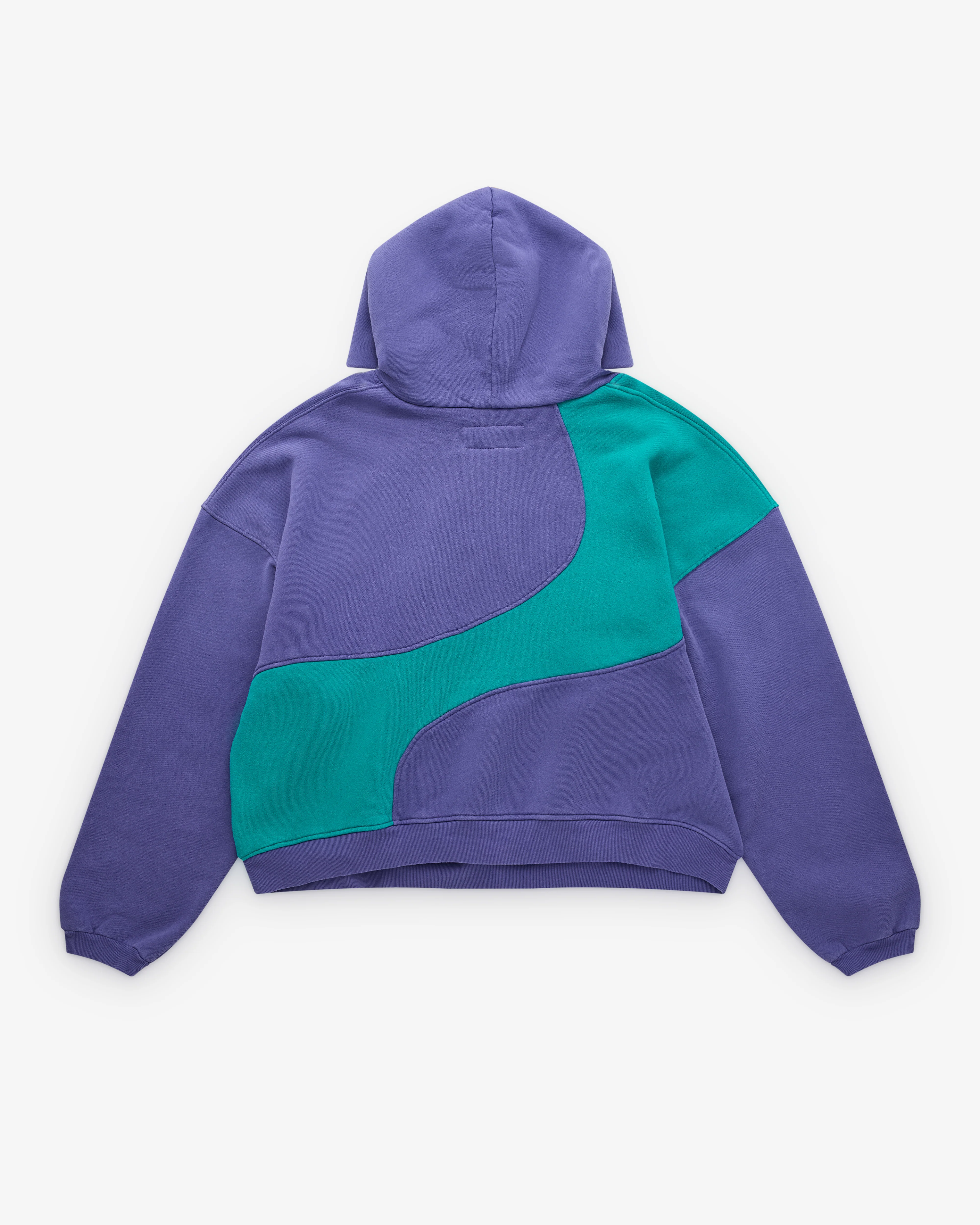 Erl - Wave Hooded Sweatshirt - (Navy) - Image 2