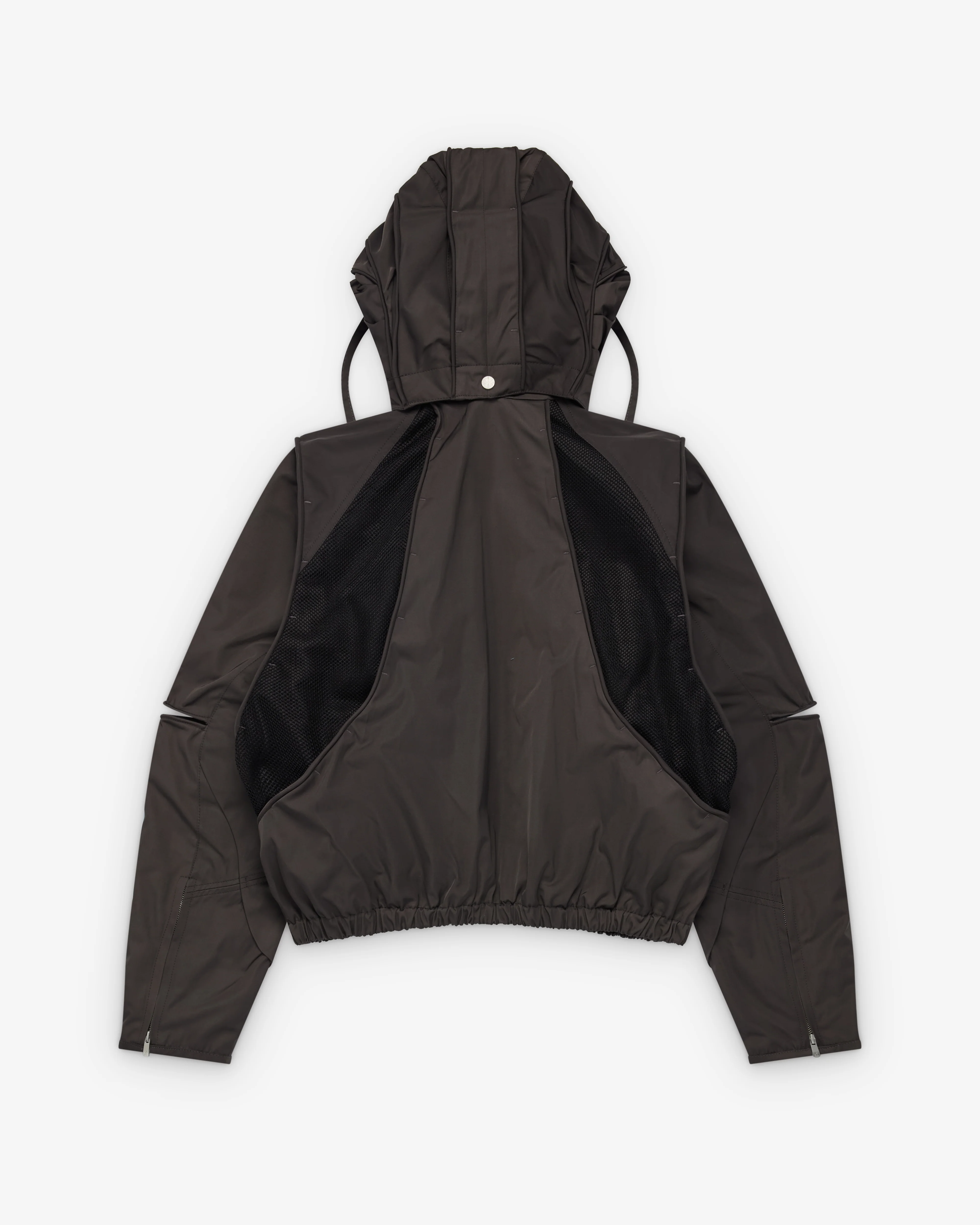 Fffpostalservice - Men's Parachute Hooded Jacket Gen 2 - (Dark Grey) - Image 2