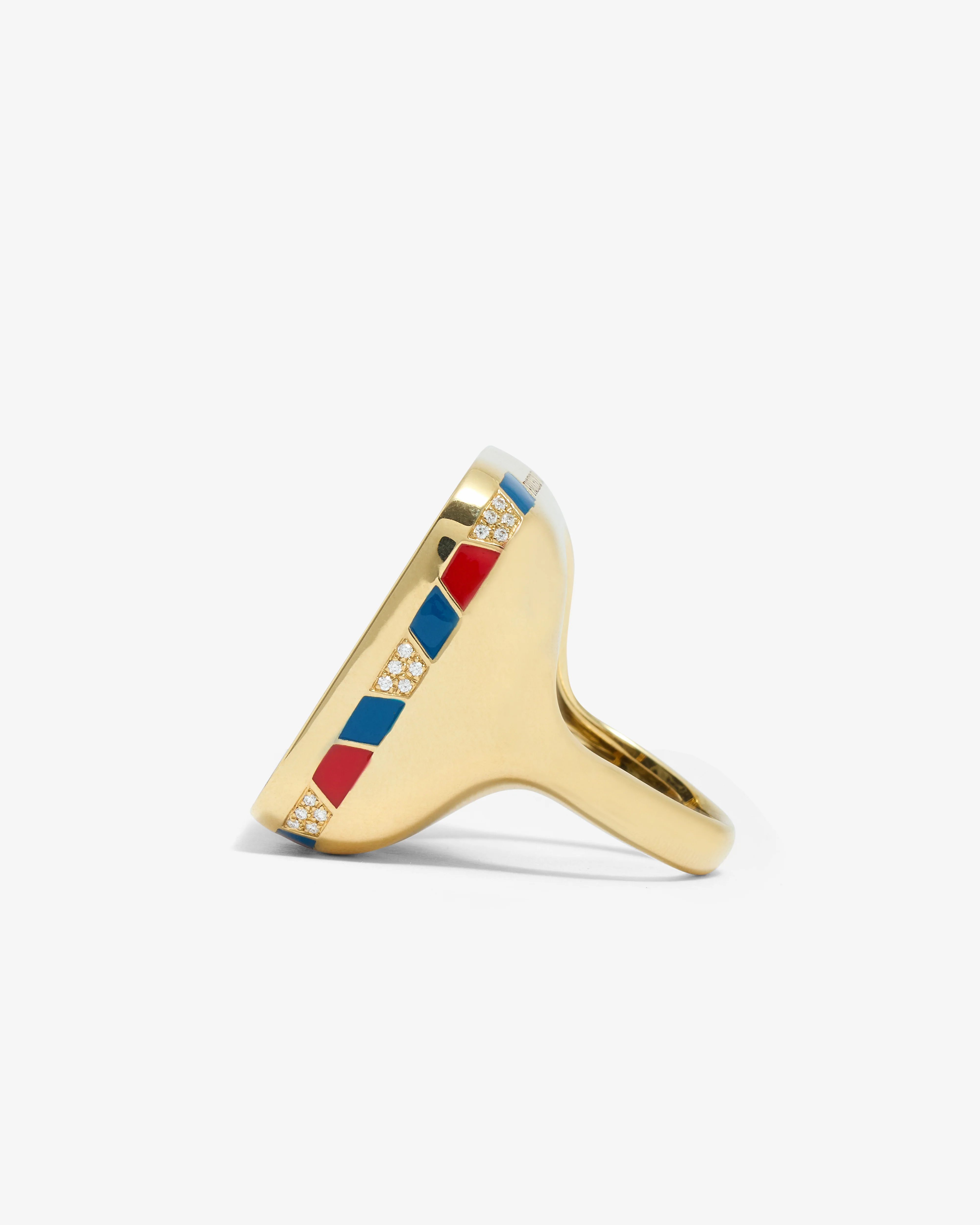 Francesca Villa - Noble Radish Ring - (Yellow Gold) - Image 3