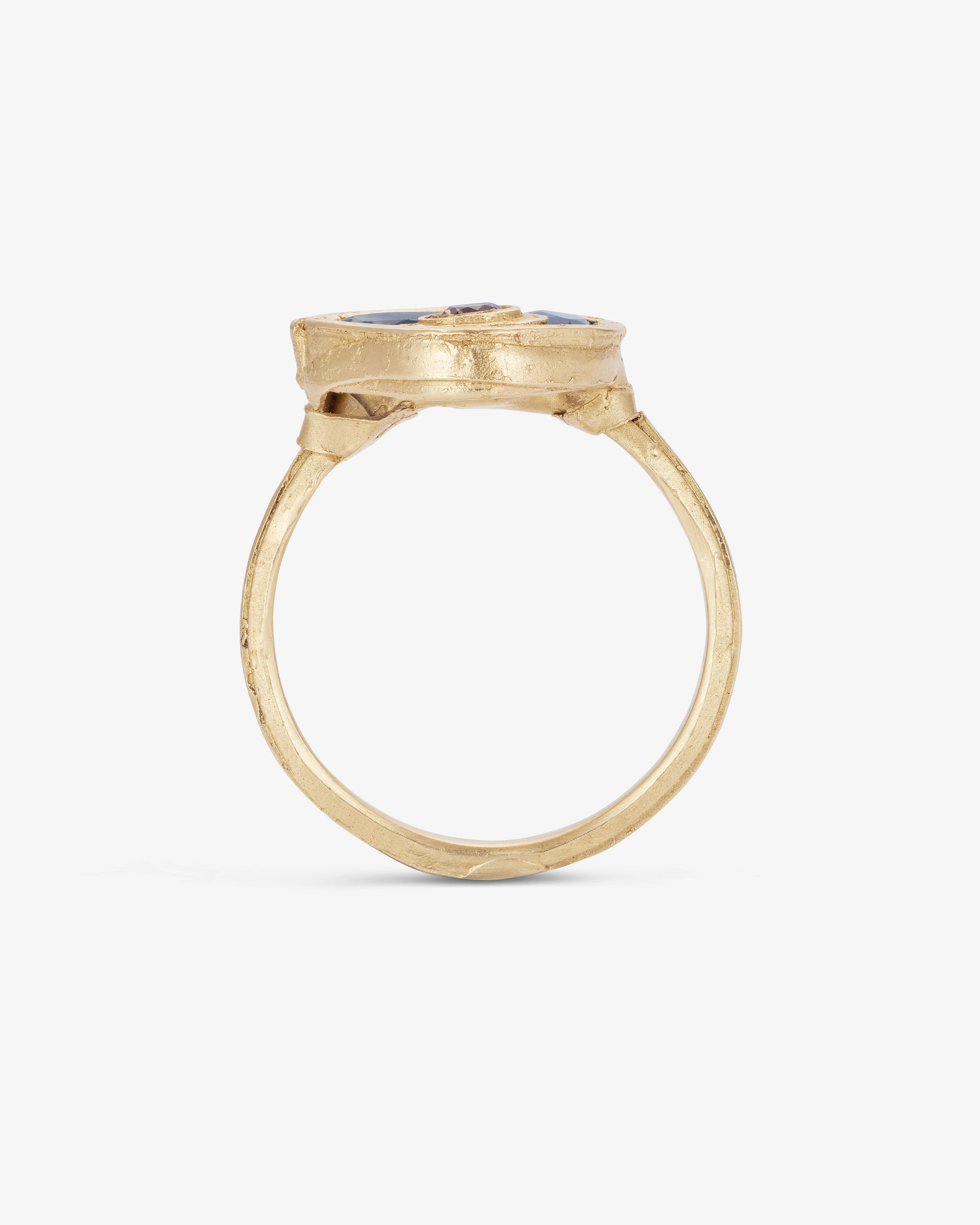 Fraser Hamilton - Bathymetry Ring - (Yellow Gold) - Image 3