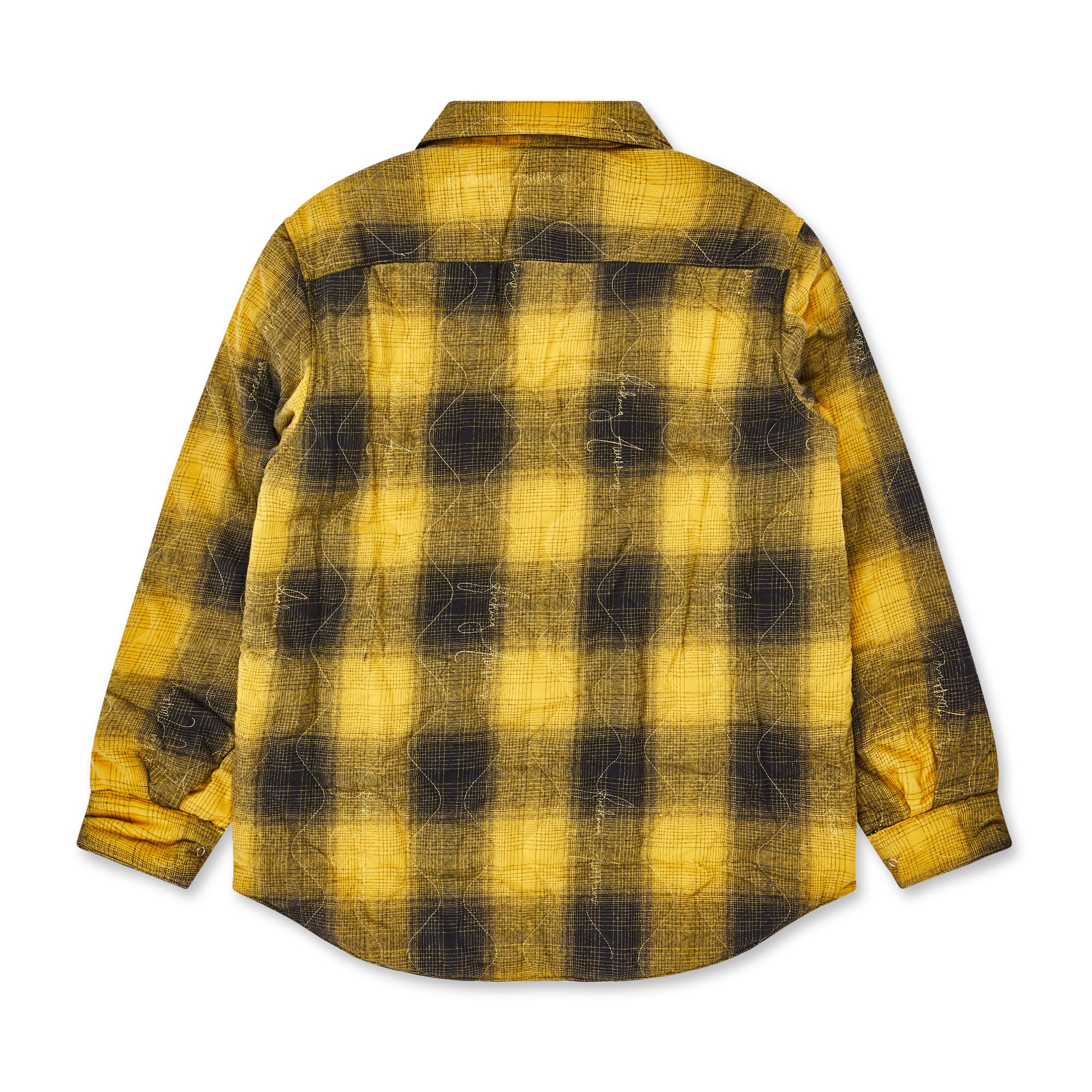 Fucking Awesome - Lightweight Reversible Flannel - (Yellow) - Image 2