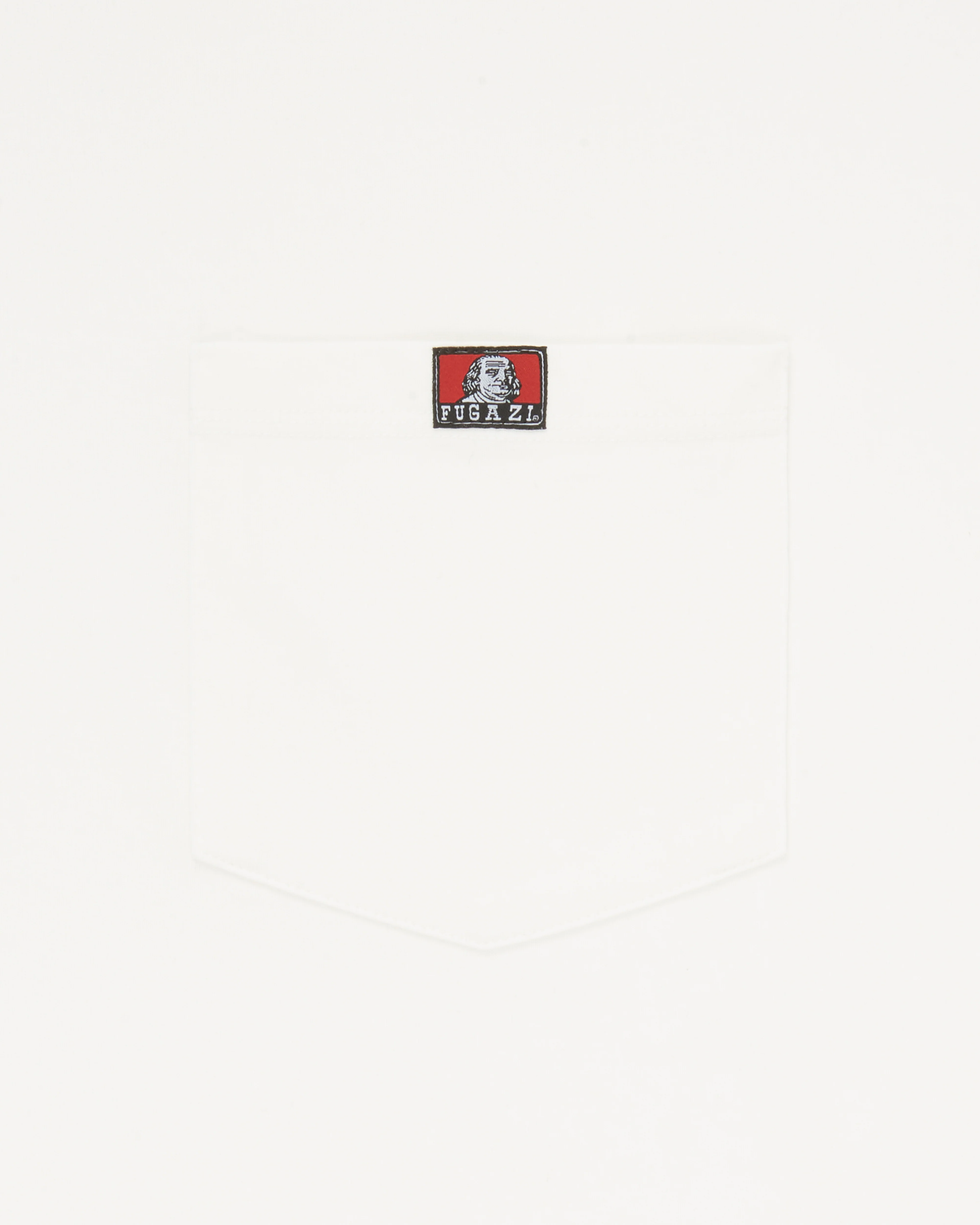 Fugazi - Men's Ben Pocket Tee - (Off-White) - Image 2