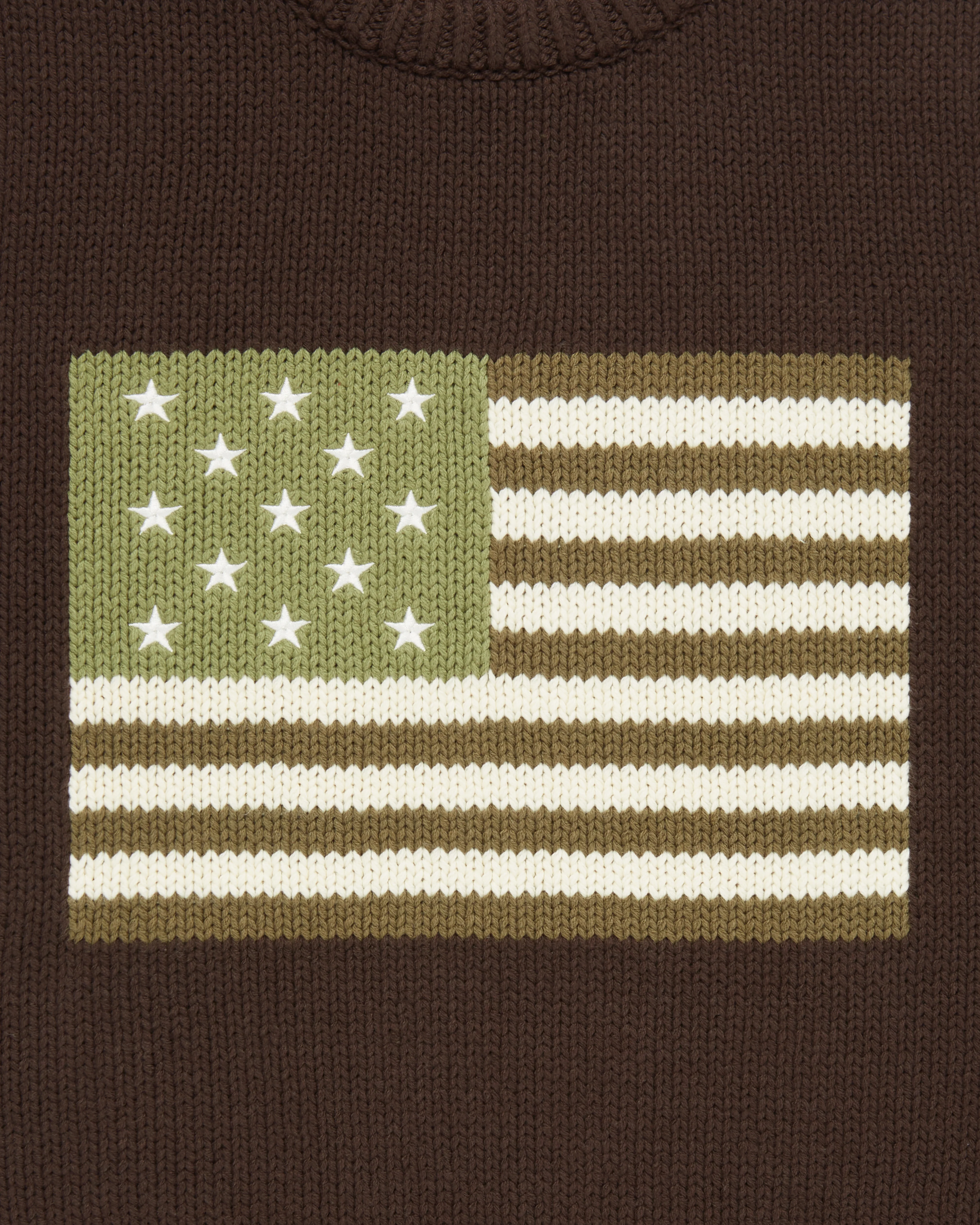 Fugazi - Men's Big Green Flag Sweater - (Olive) - Image 3