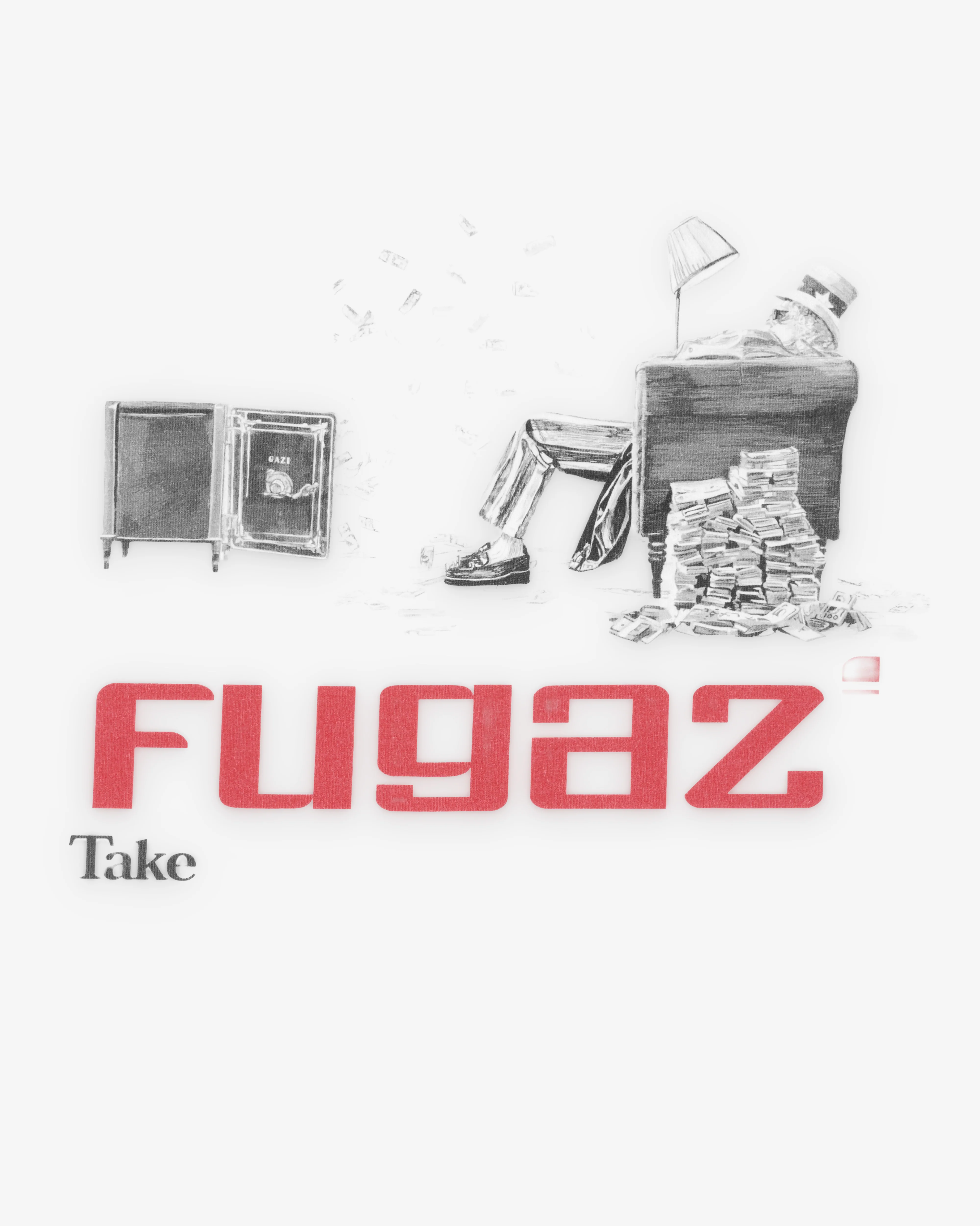 Fugazi - Men's Moneymaxing Tee - (White) - Image 2