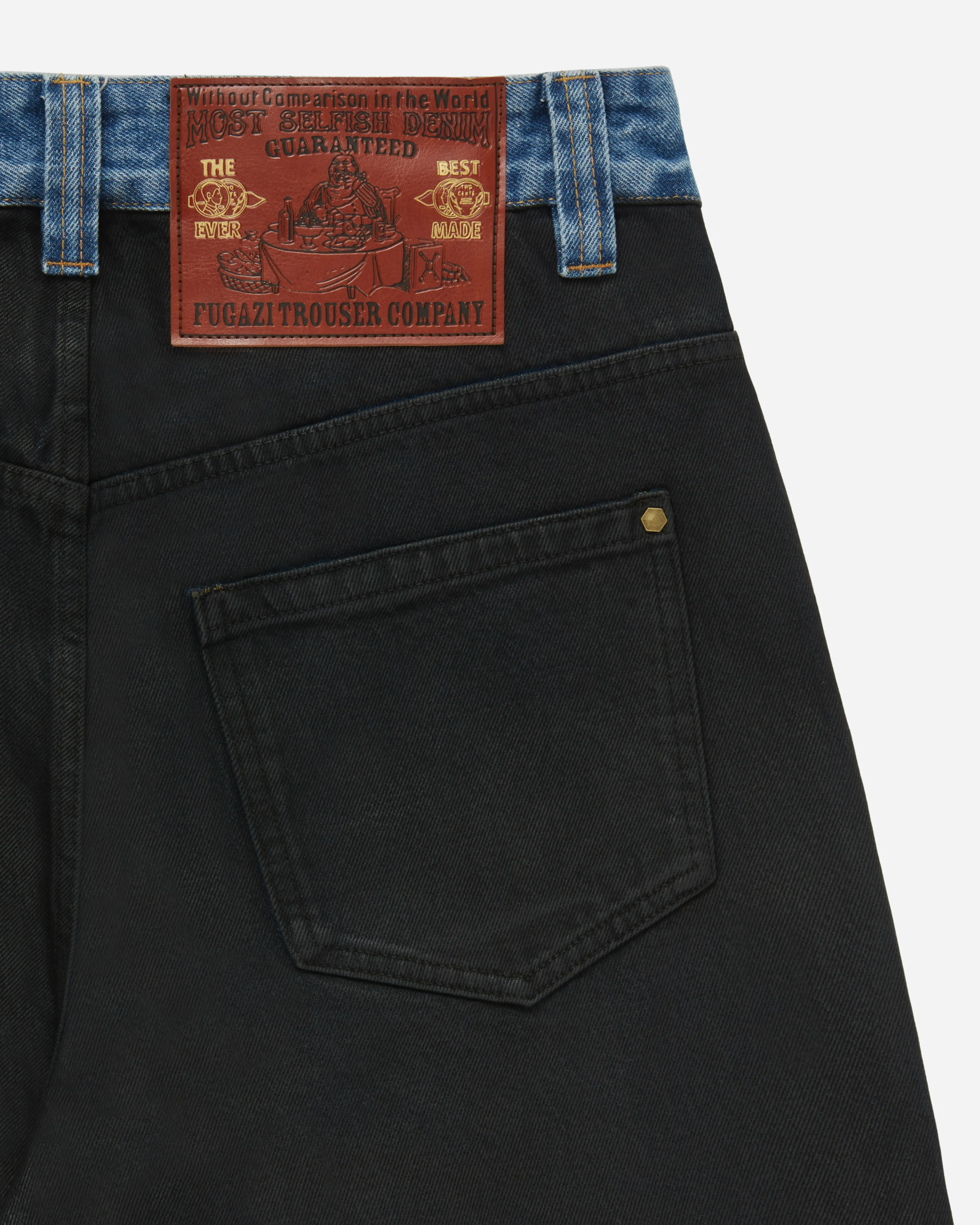 Fugazi - Men's Soot Jeans - (Black) - Image 5