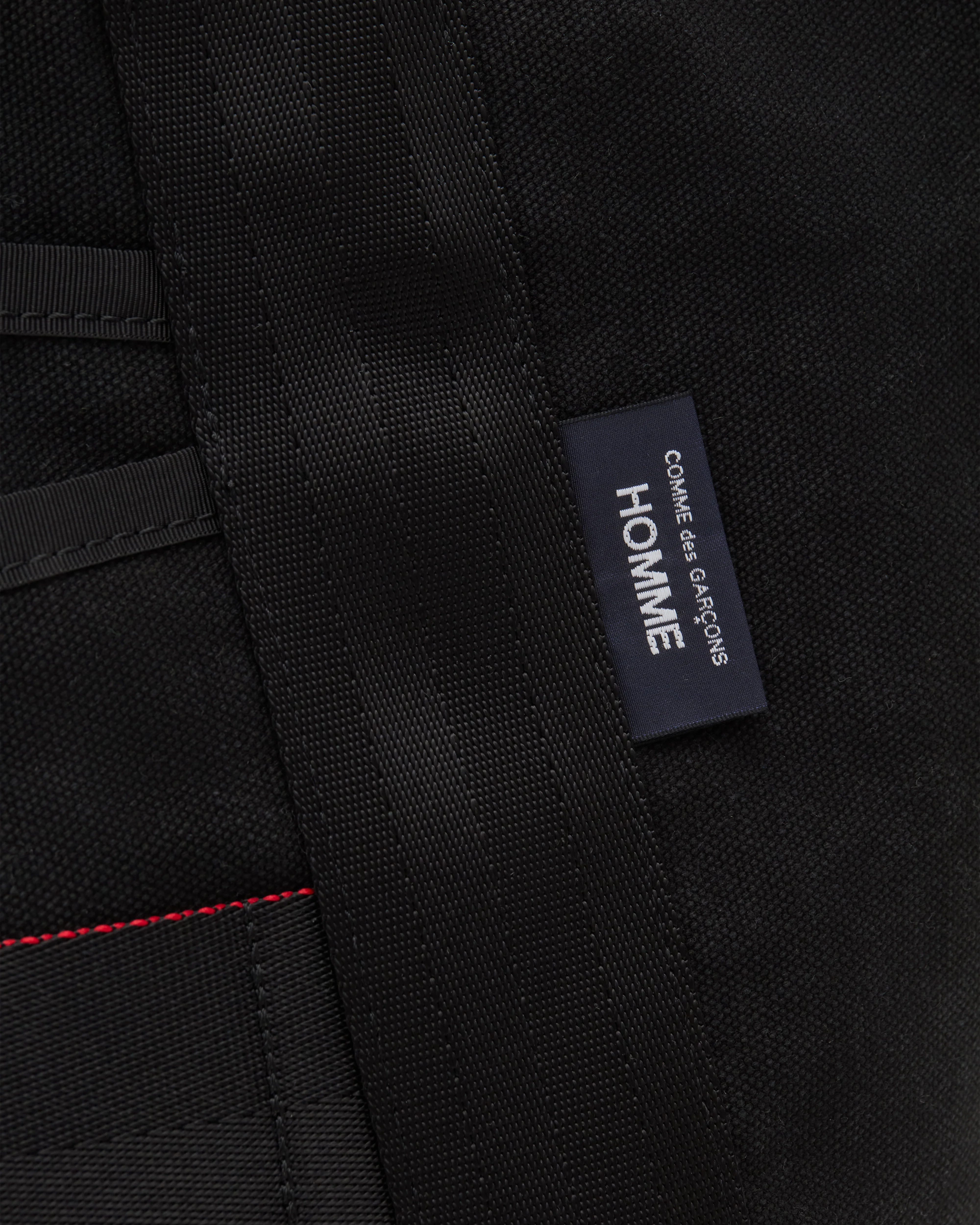 CDG Homme - Men's Briefings Canvas Tote Bag - (Black) - Image 4