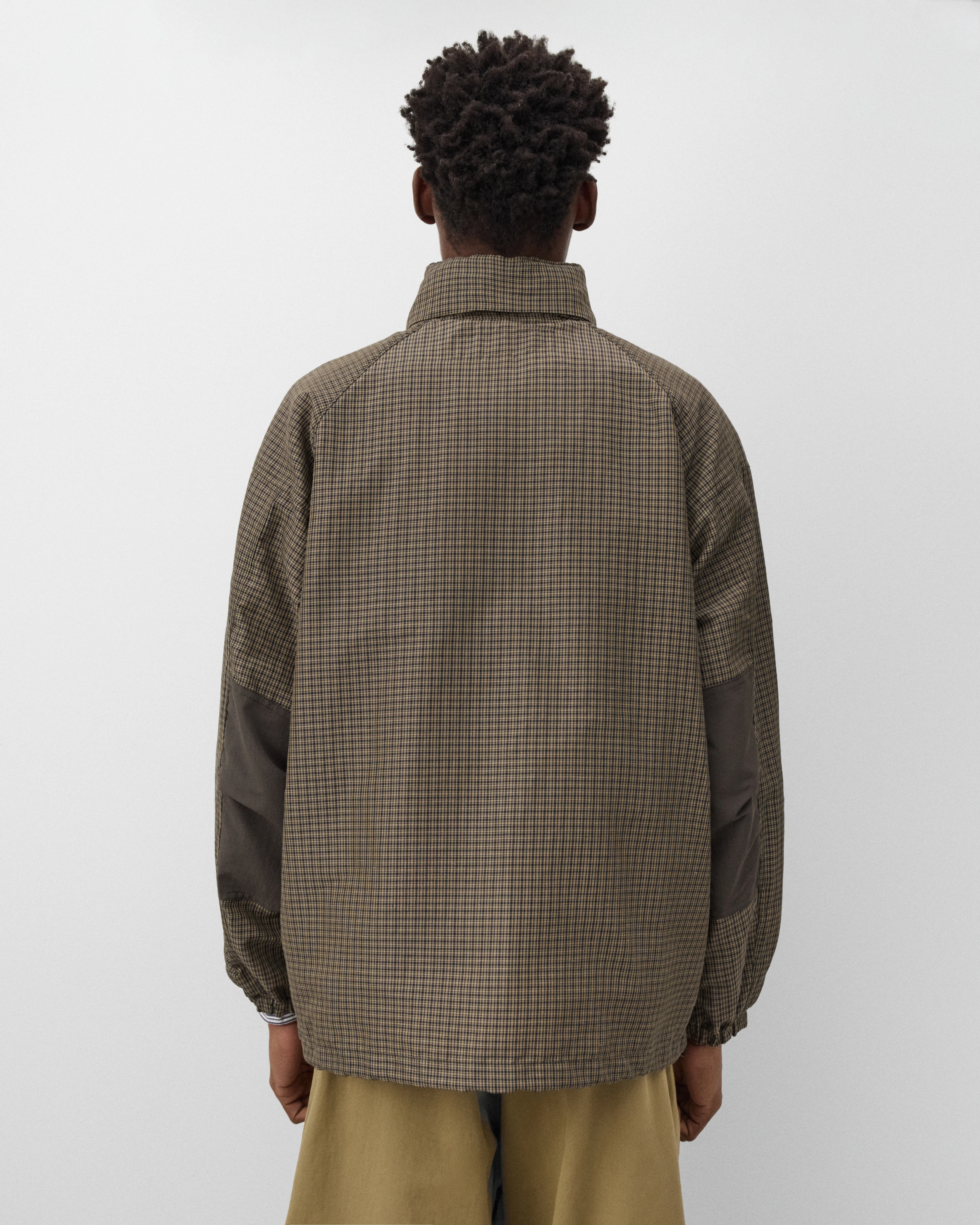 CDG Homme - Men's Check Jacket - (Light Brown) - Image 5