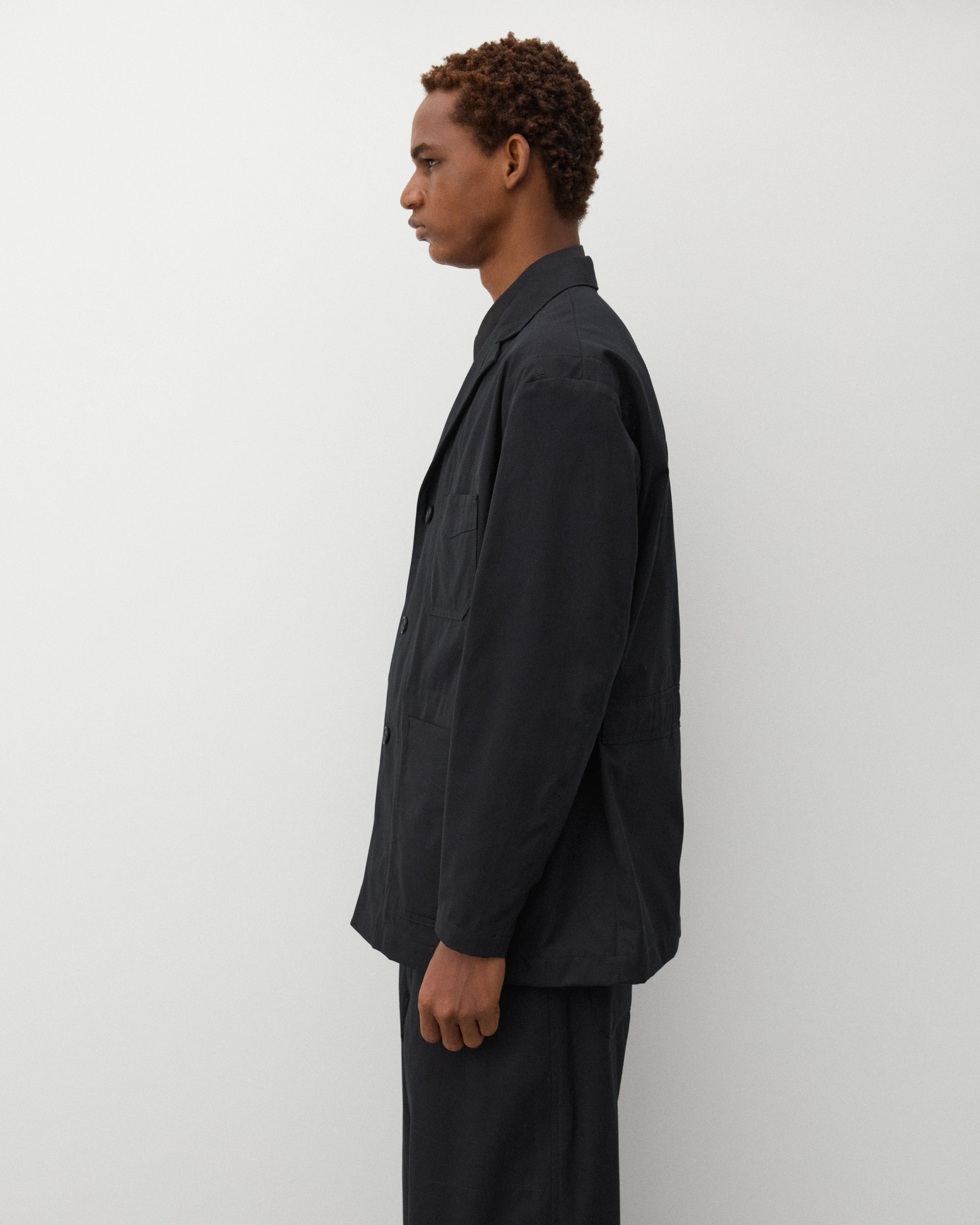 CDG Homme - Men's Utility Jacket - (Black) - Image 4
