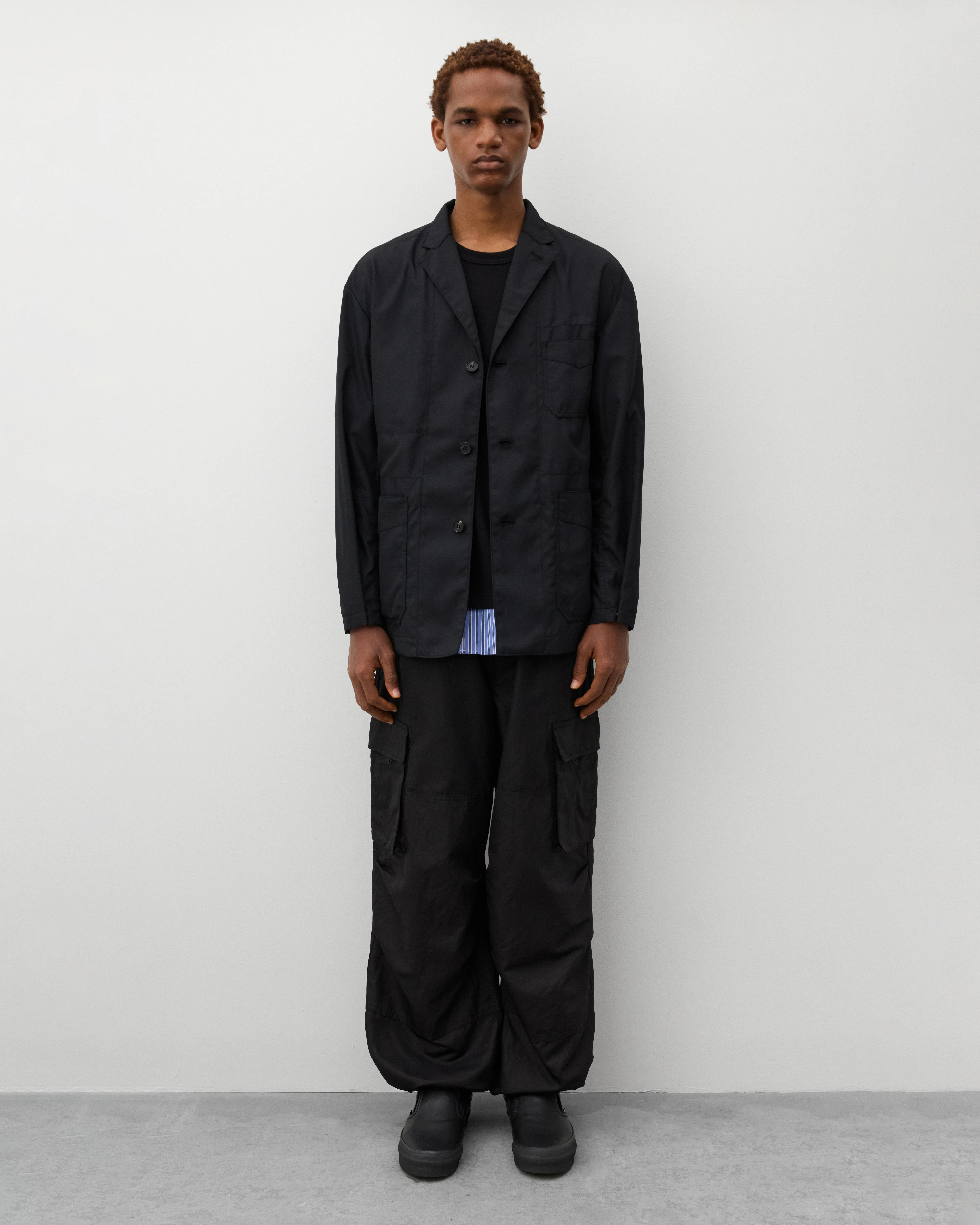 CDG Homme - Men's Three Button Blazer - (Black) - Image 6