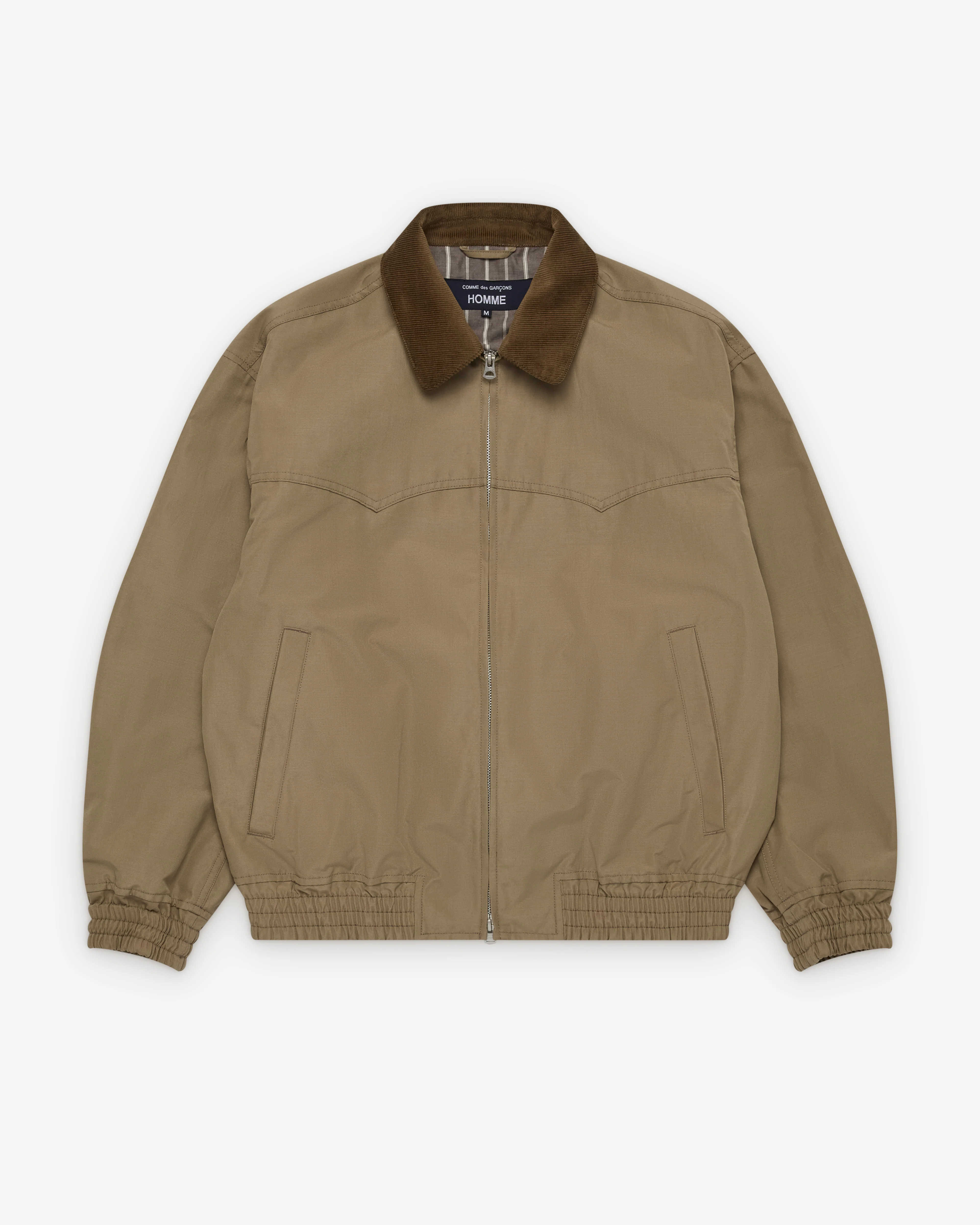 CDG Homme - Men's Harrington Jacket - (Beige)